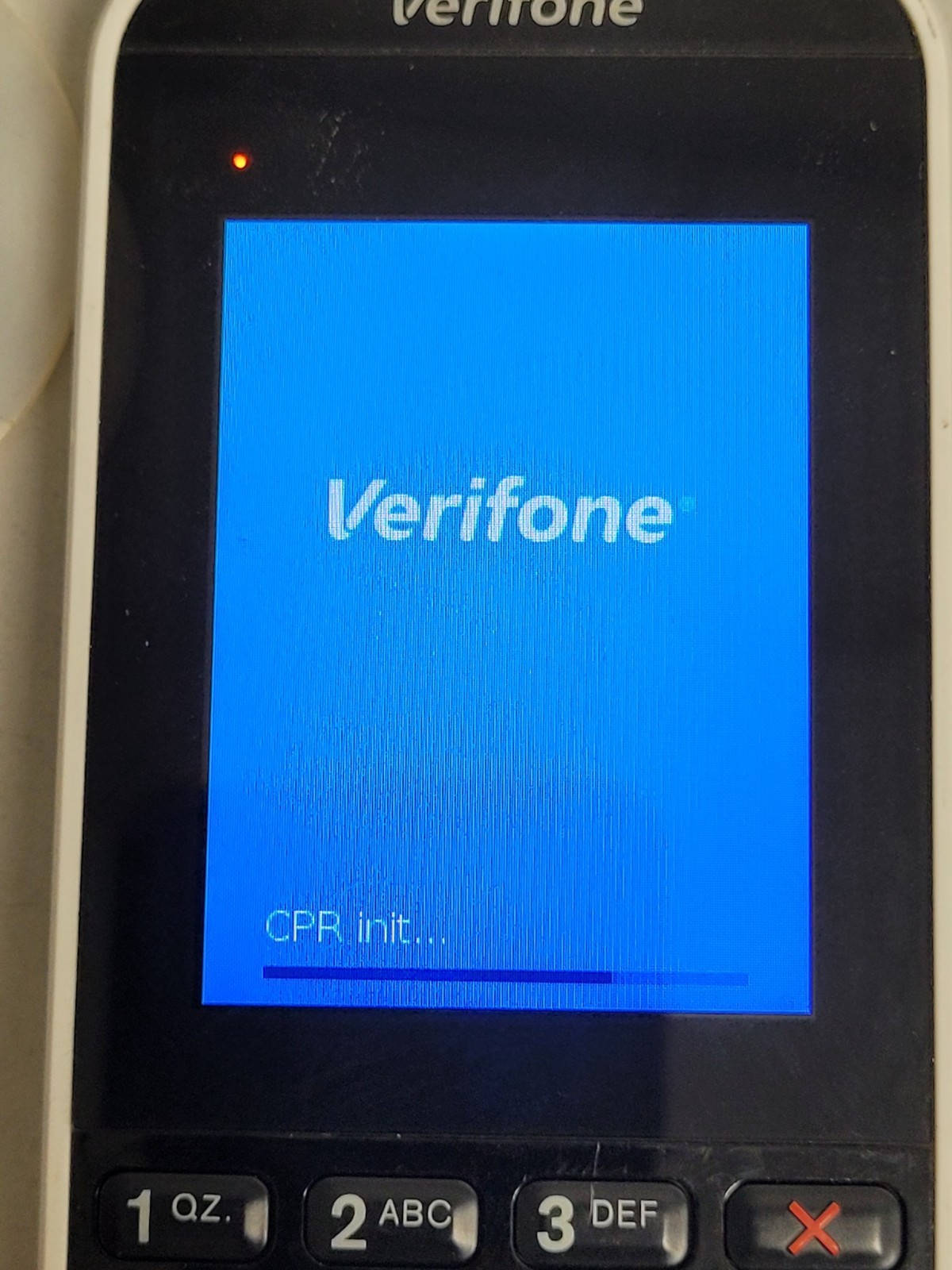 VeriFone e285 Mobile Payment Device Wi-Fi/Bluetooth Parts power tested Locked