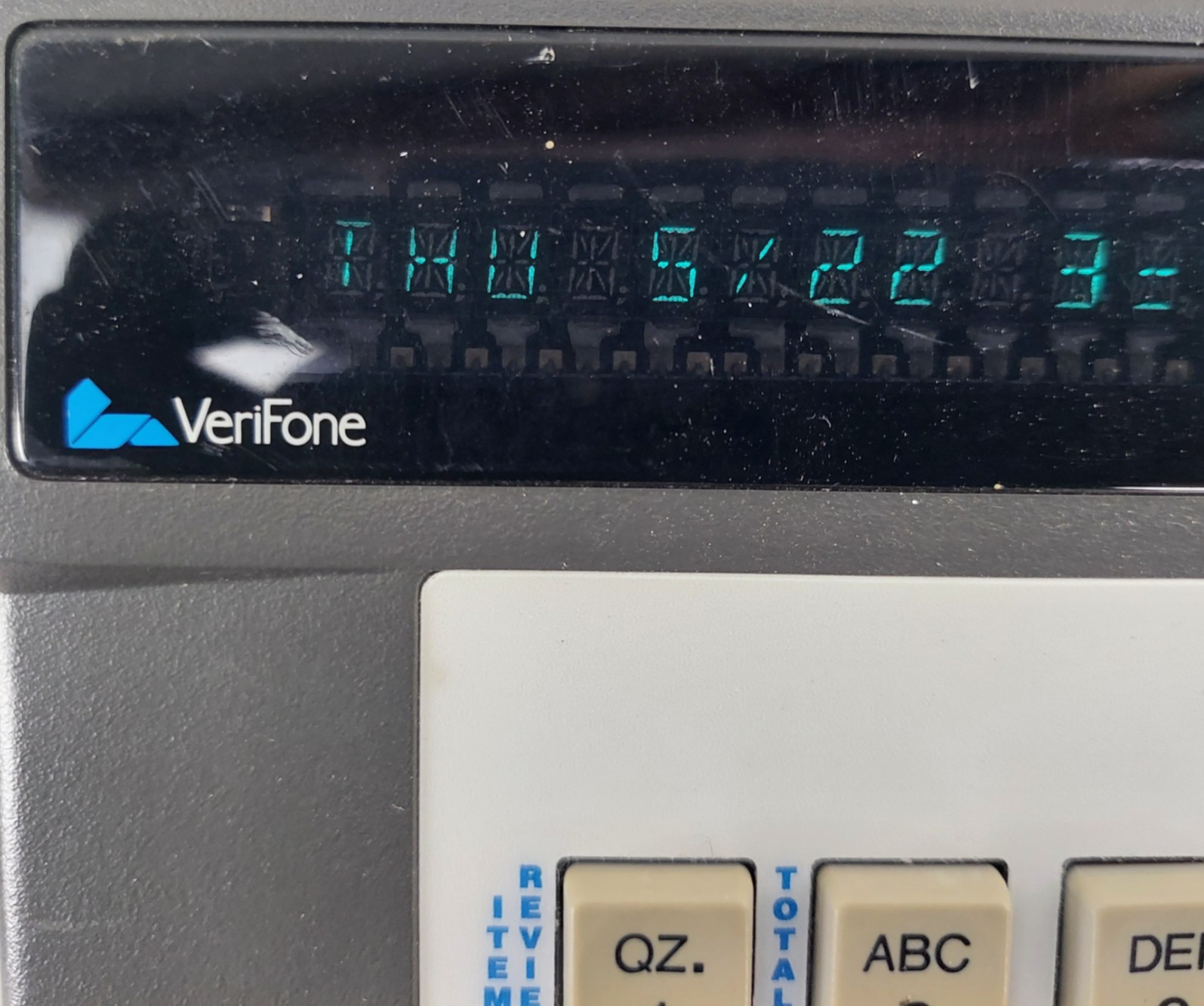 LOT OF 2 Verifone Tranz 330 Credit Card Terminal