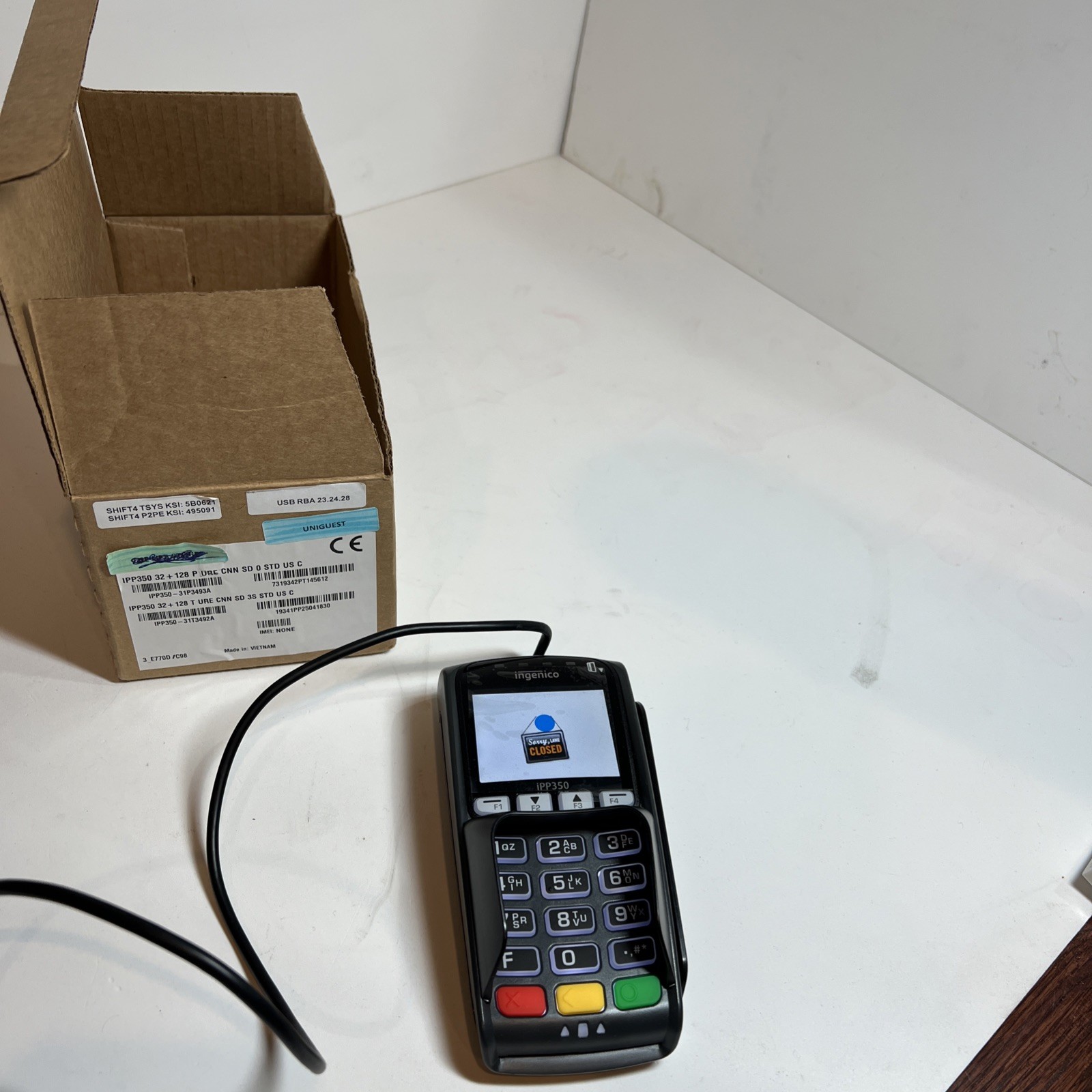 Ingenico IPP 350 USB Credit Card Terminal