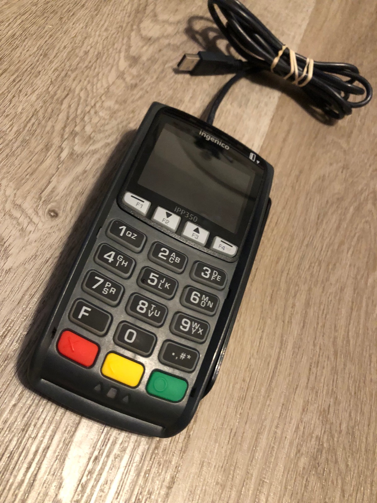 LOT of (3) Ingenico iPP350 Credit Card Terminal Reader /PINpad for Revel POS