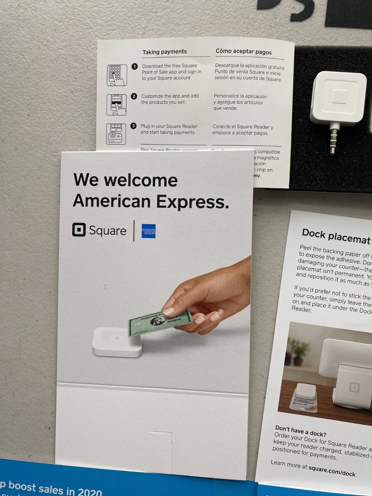 Square Reader Credit Card Reader for MagStripe Headphone Jack