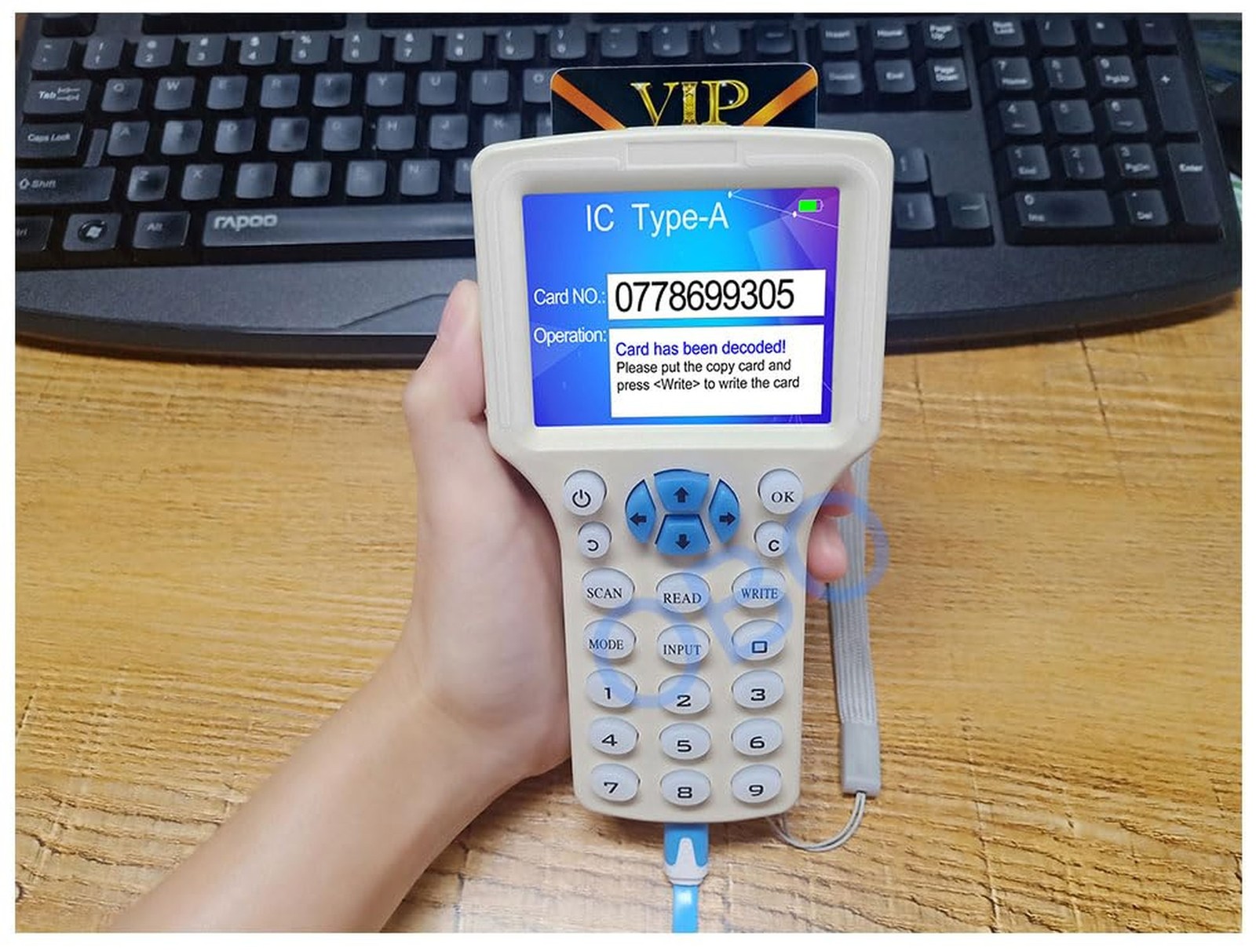 JASAG RFID Reader Writer Duplicator, NFC Reader, 125KHz 13.56MHz RFID Smart C…