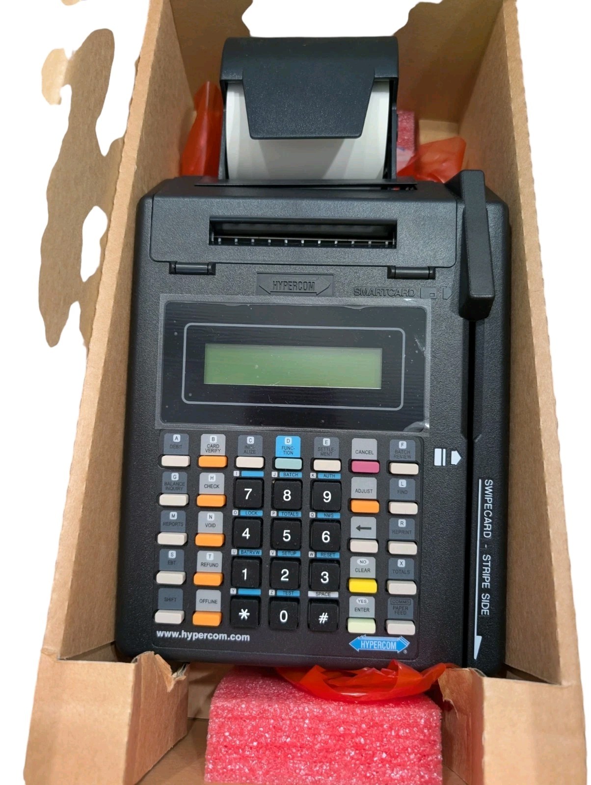 Hypercom HYP T77F Credit Card Processor Terminal Keypad New