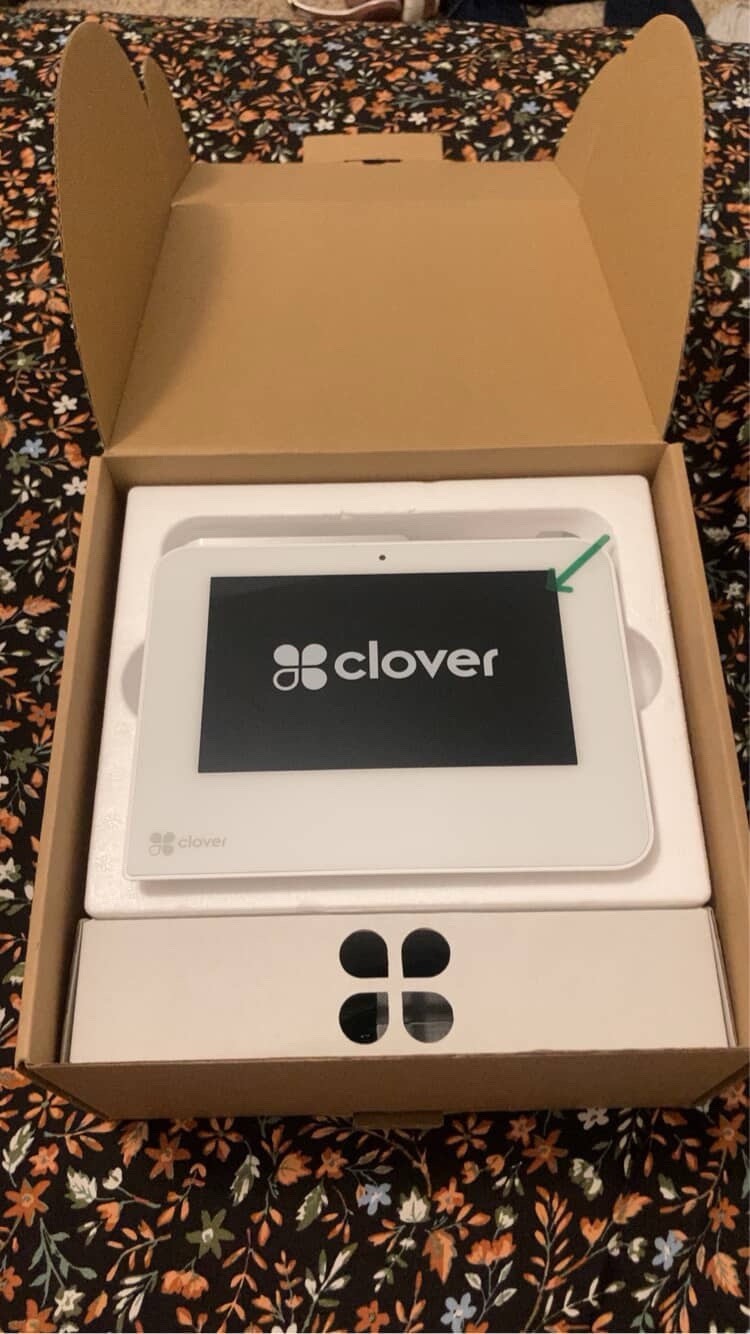 Clover Payment Reader Rucker Pro POS System