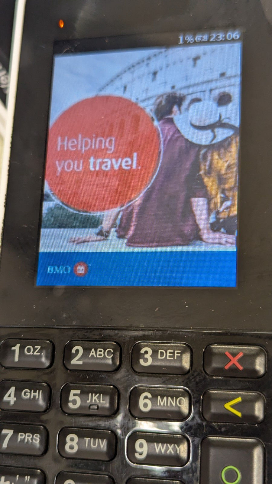 Verifone E285 M087-500-14-WWA Mobile Payment Device Wi-Fi/BT 512MB
