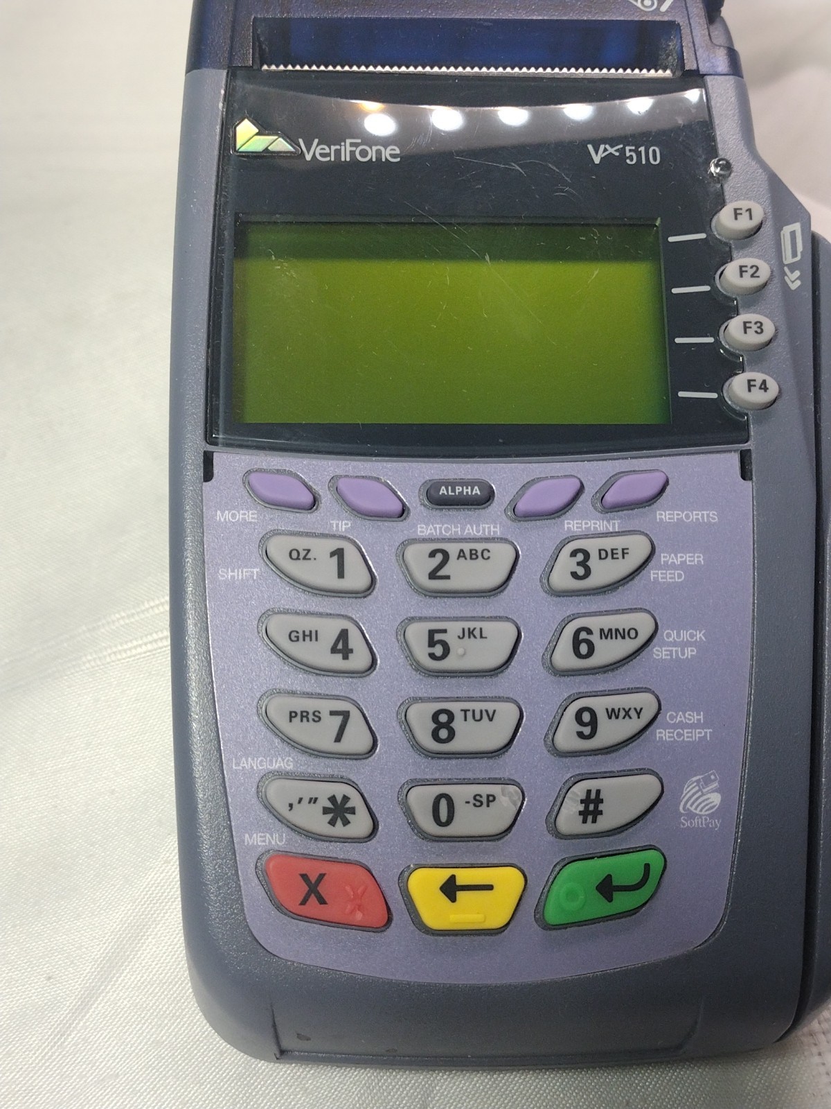 Verifone Payment Terminal OMNI5100 Countertop Payment Business No Cord Untested