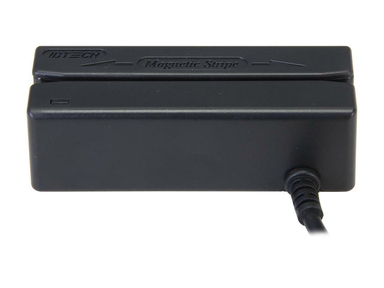 ID TECH IDMB-334133B MiniMag II MagStripe Reader (Black) USB/Keyboard Emulation,