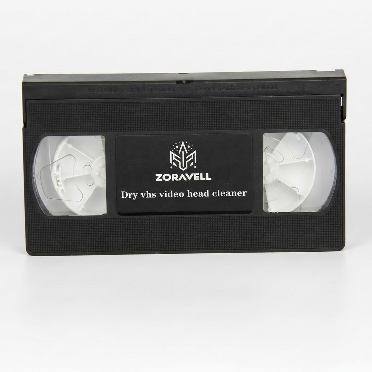 Zoravell VHS Head Cleaner for Players Tape, Dry Technology Reusable Black