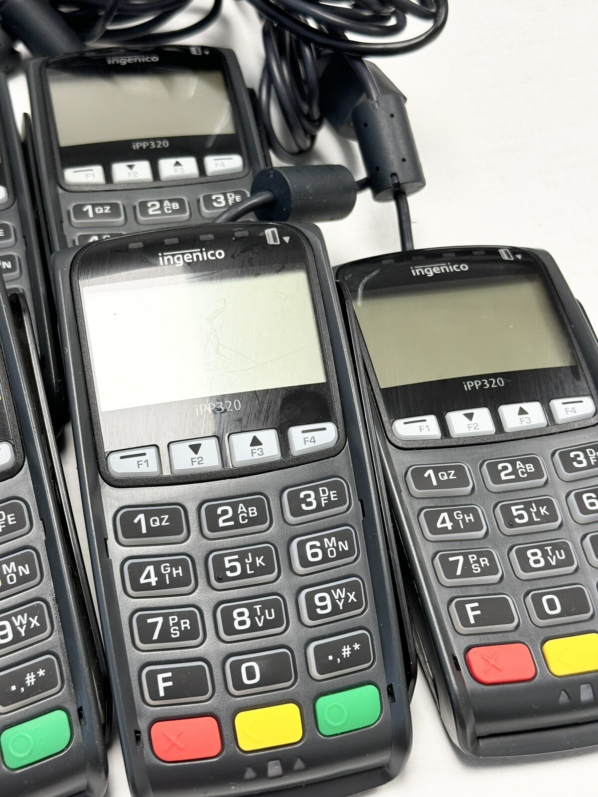 LOT OF 7x Ingenico iPP320 Credit Card Reader Scanners IPP320-31T3494A