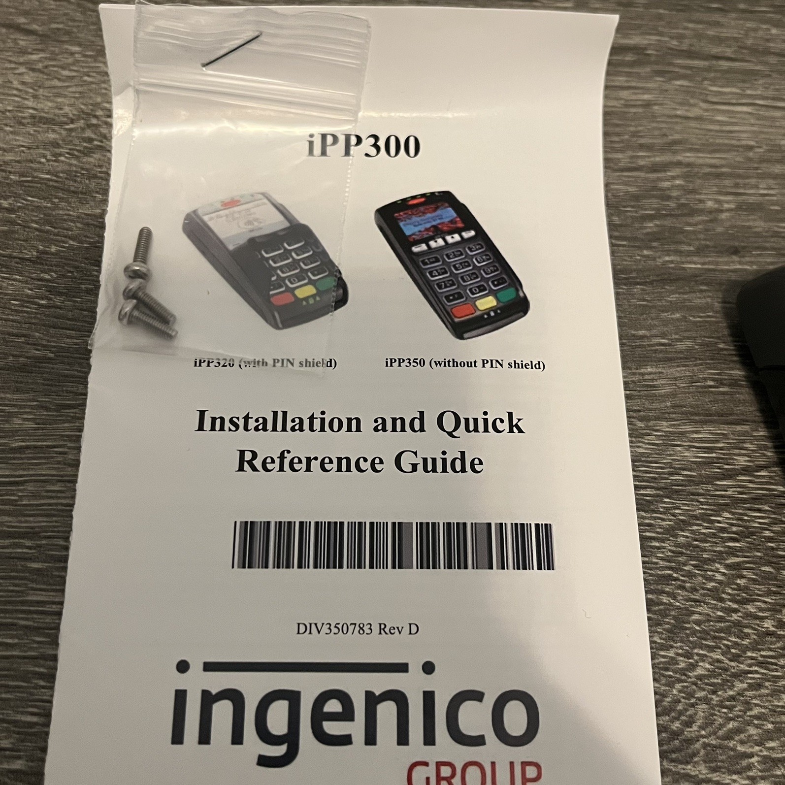 INGENICO IPP350 Credit Card Machine Good Condition