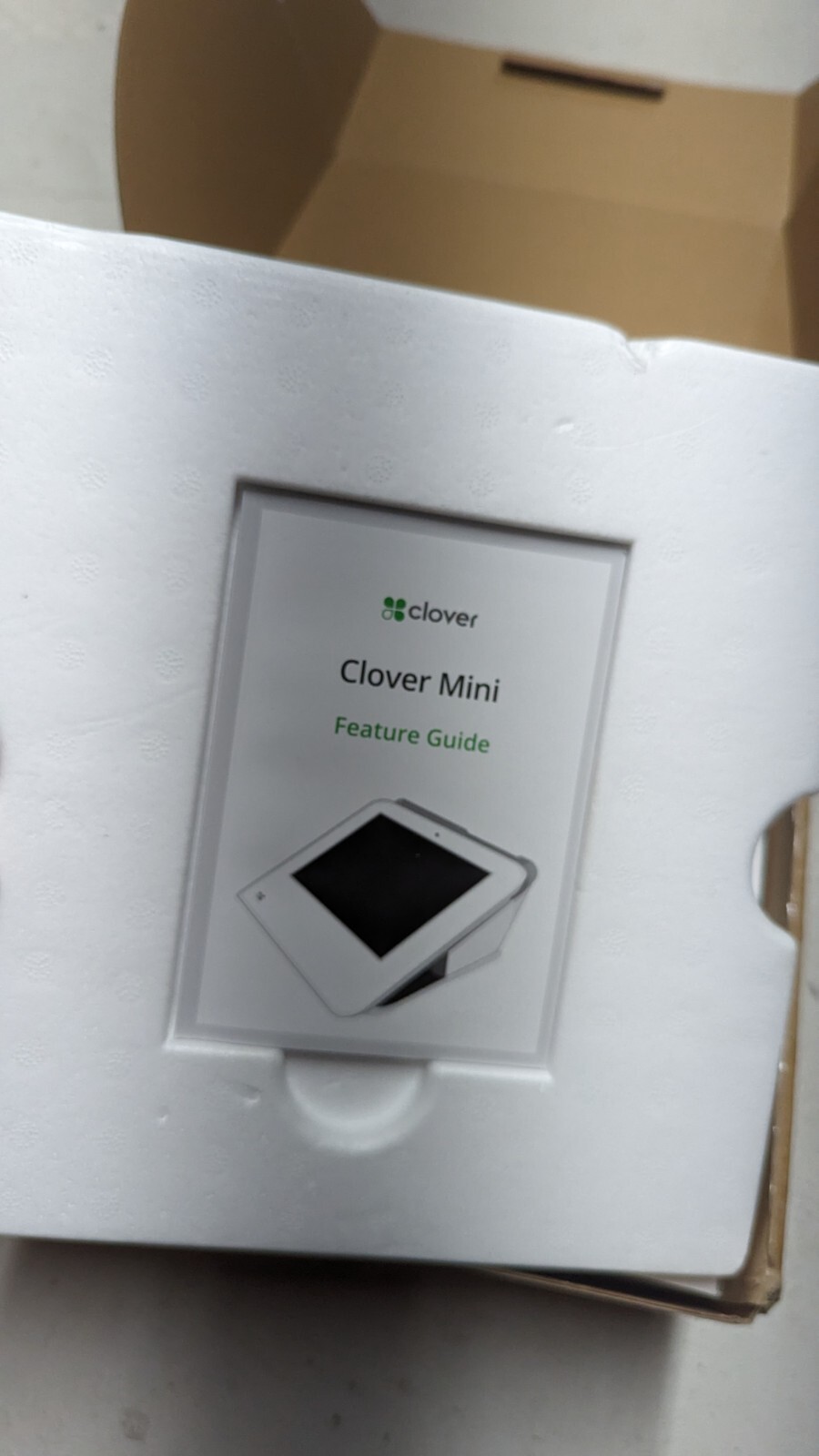 Clover Mini Wi-Fi Point of Sale System Model: C300 Untested