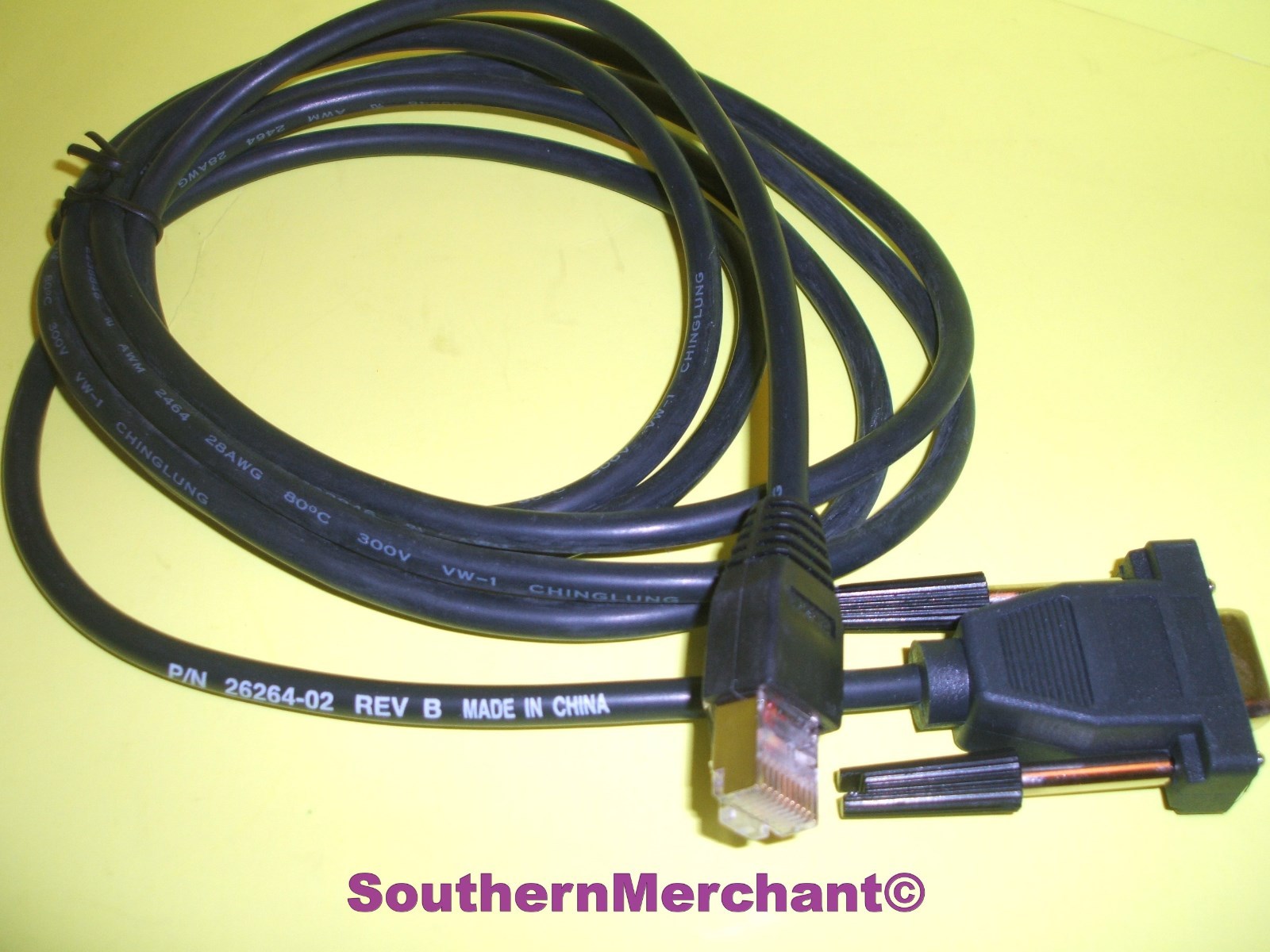 VERIFONE VX670/VX680 PC DOWNLOAD CABLE 26264-01 02 -05 R