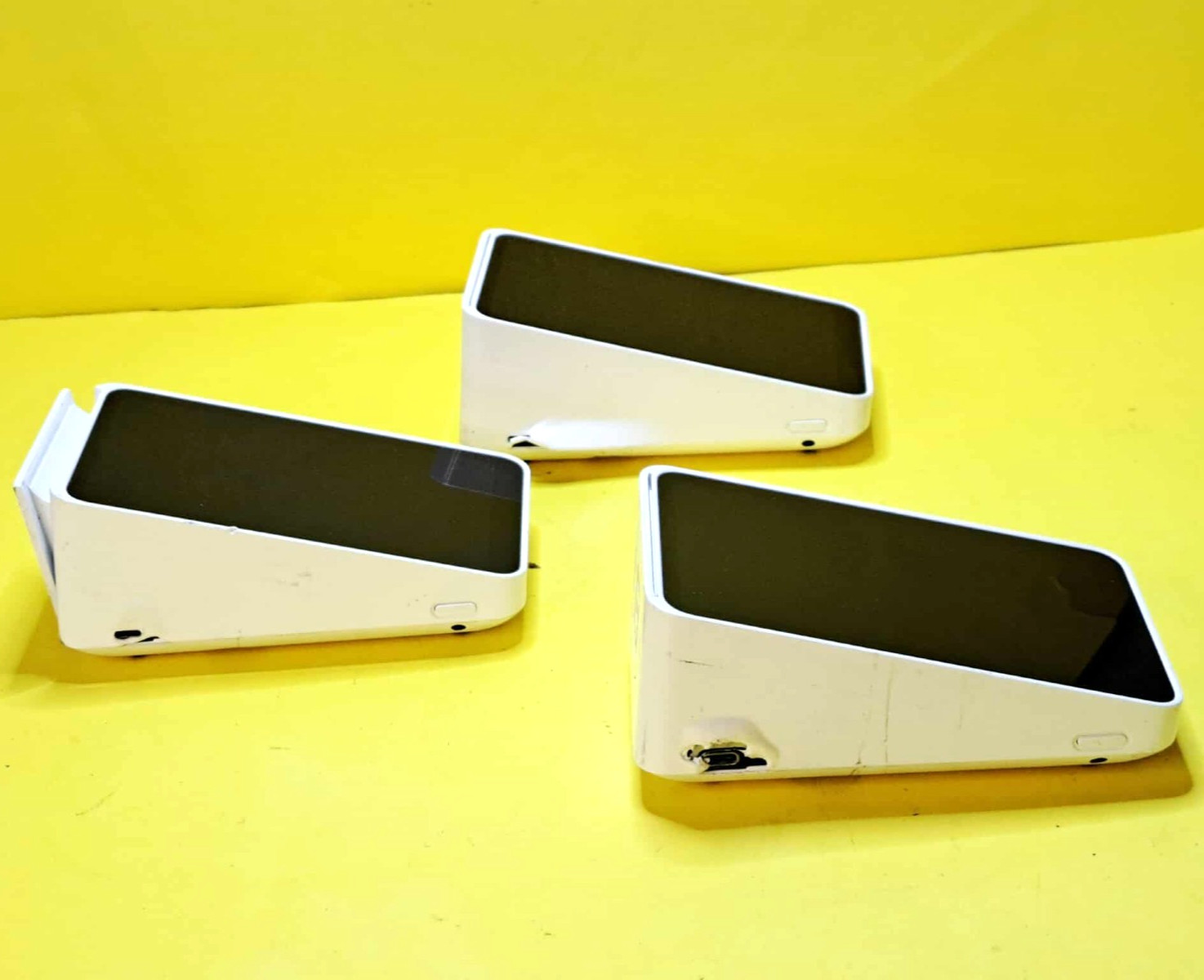 ⚡LOT OF 3x DAMAGED⚡SQUARE TERMINAL SPD2-01-A POS WIRELESS CREDIT CARD ALL-IN-ONE