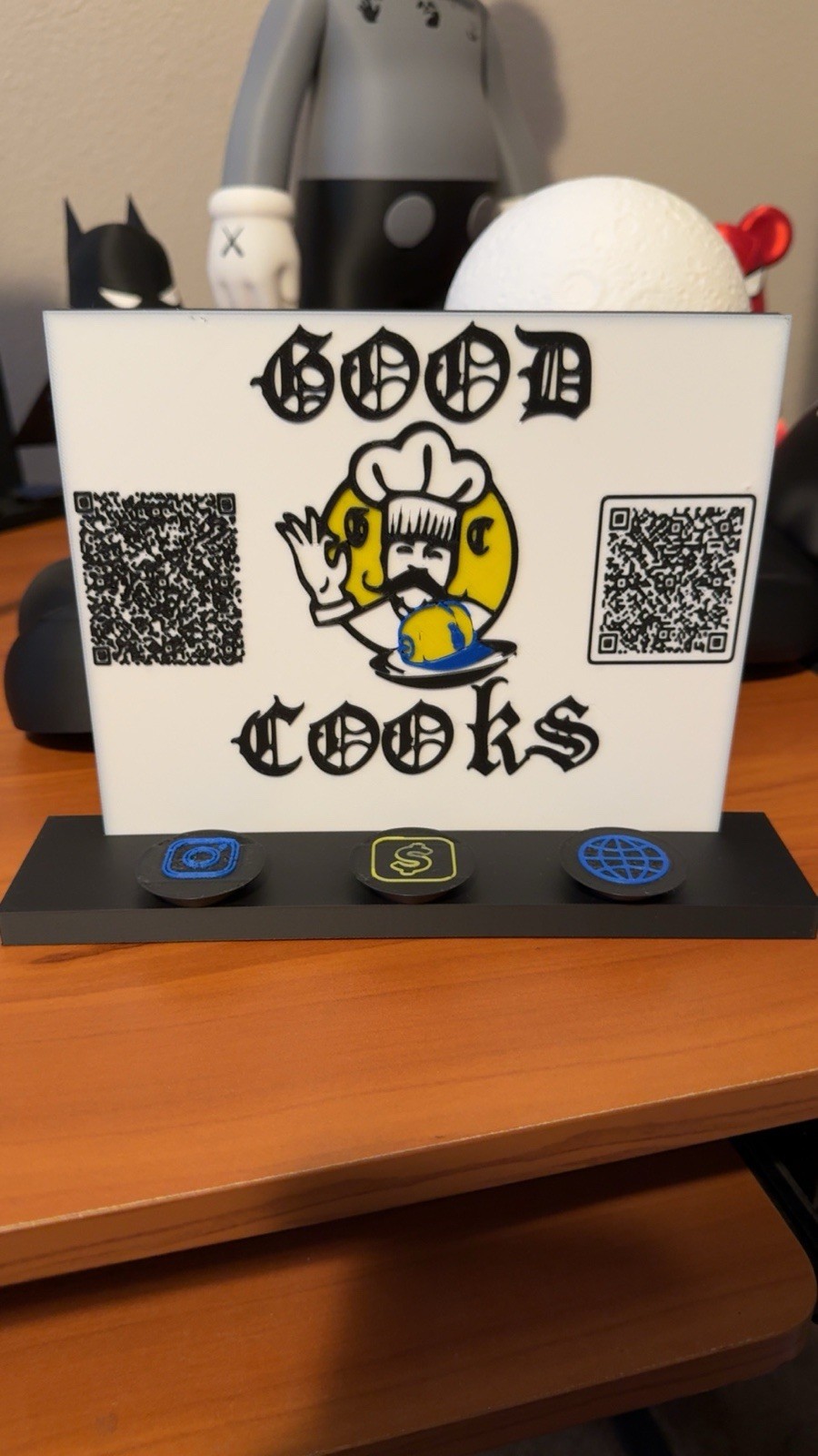 NFC Business Payment Stand | Add Your Logo | Venmo, Cash App, IG, Website