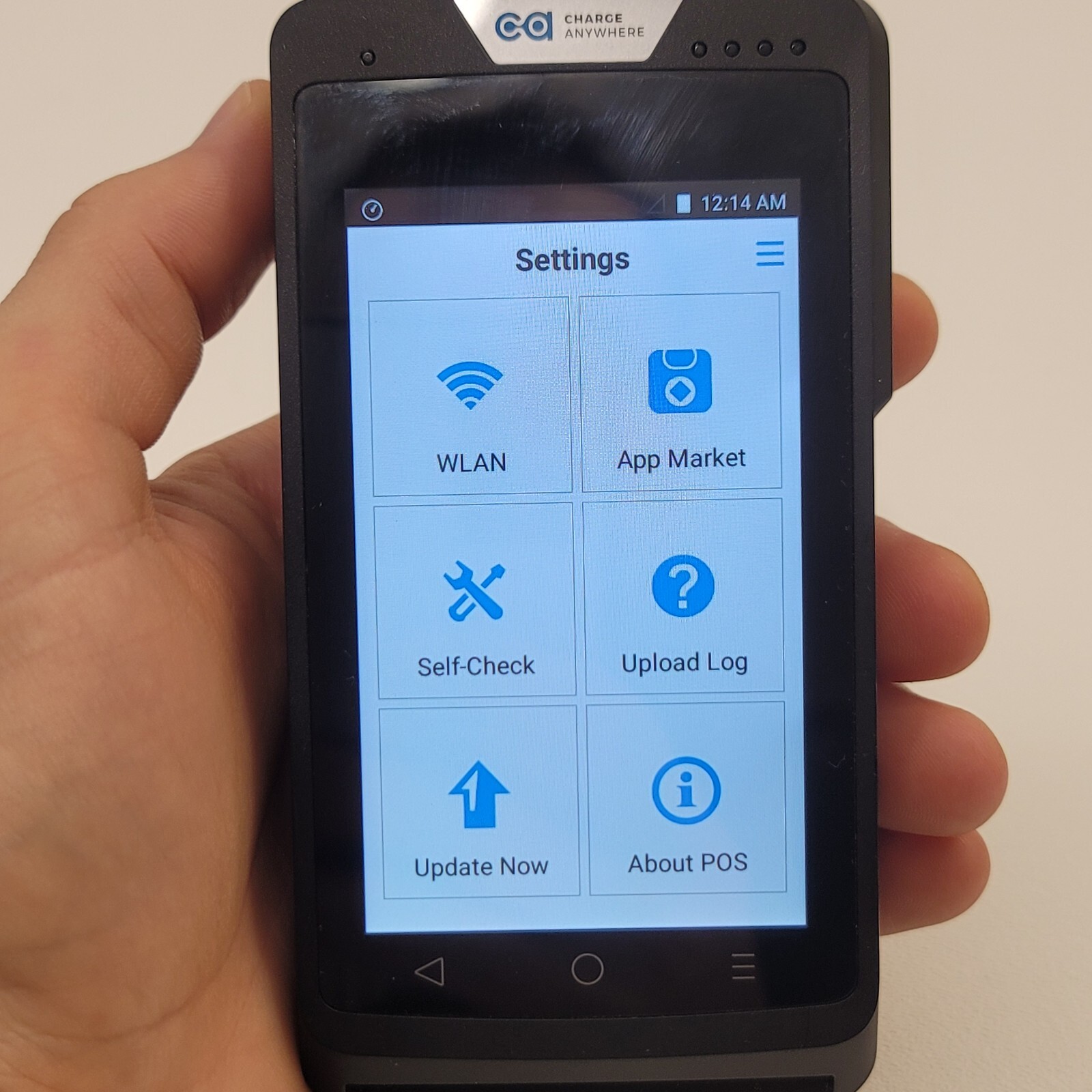 Charge Anywhere WizarPOS Q3 Android Pocket Smart mPOS Terminal Touchscreen