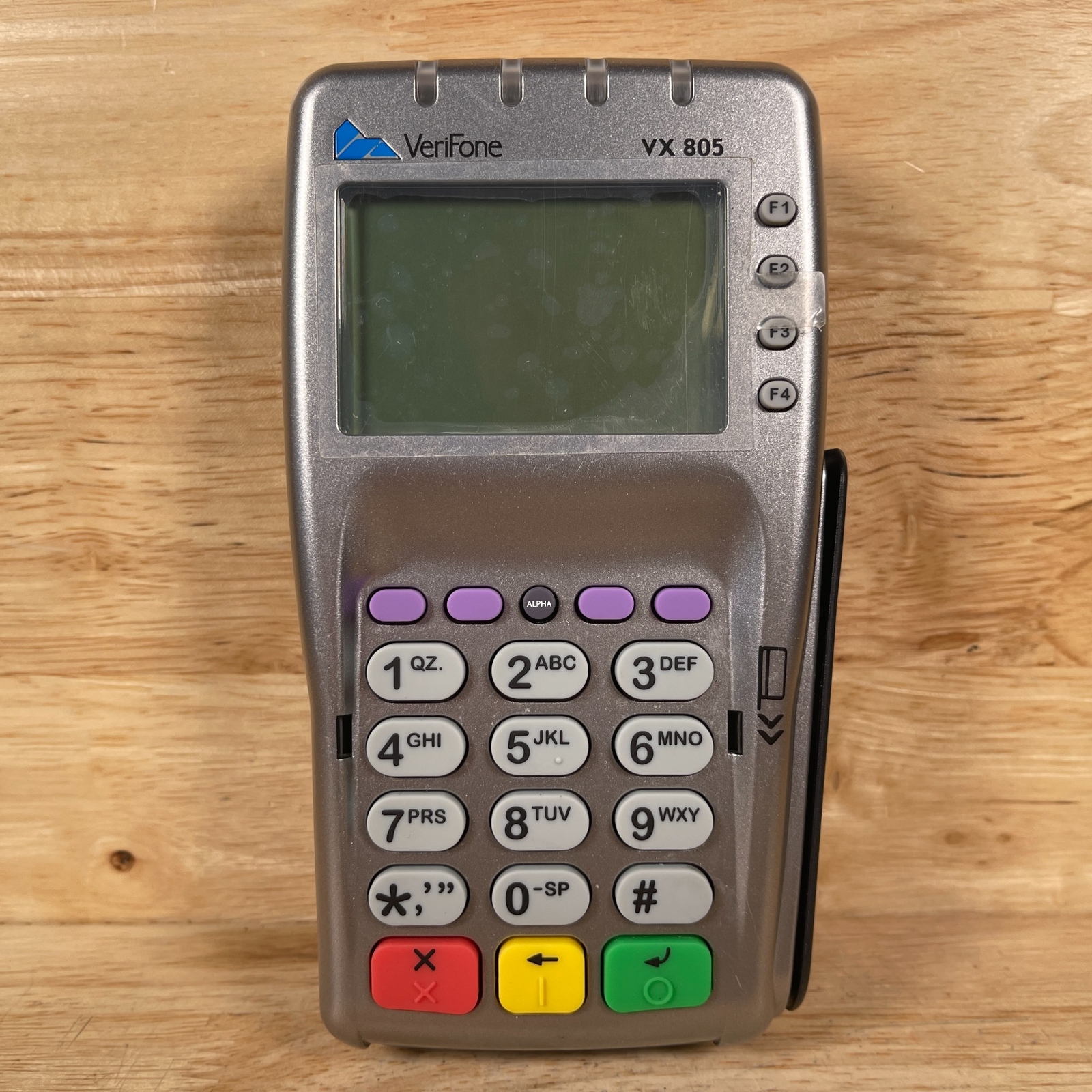 Verifone VX805 CTLS Ergonomic 2.6″ LCD NFC/MSR Enabled Pinpad Credit Card Reader