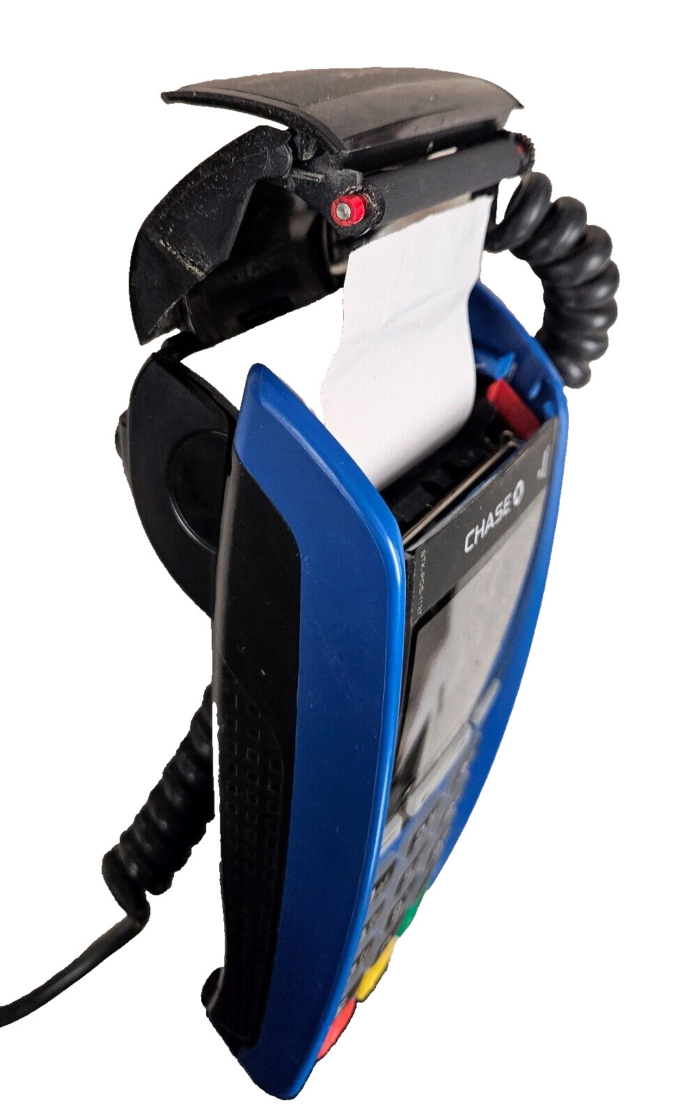 Ingenico Chase iCT250 LCD USB/Ethernet Ports Dual Comm Credit Card Terminal
