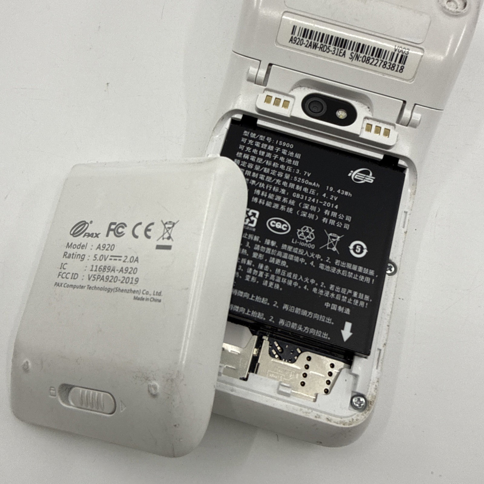 PAX A920-Pro PayAnywhere Smart Mobile Payment Terminal *READ*