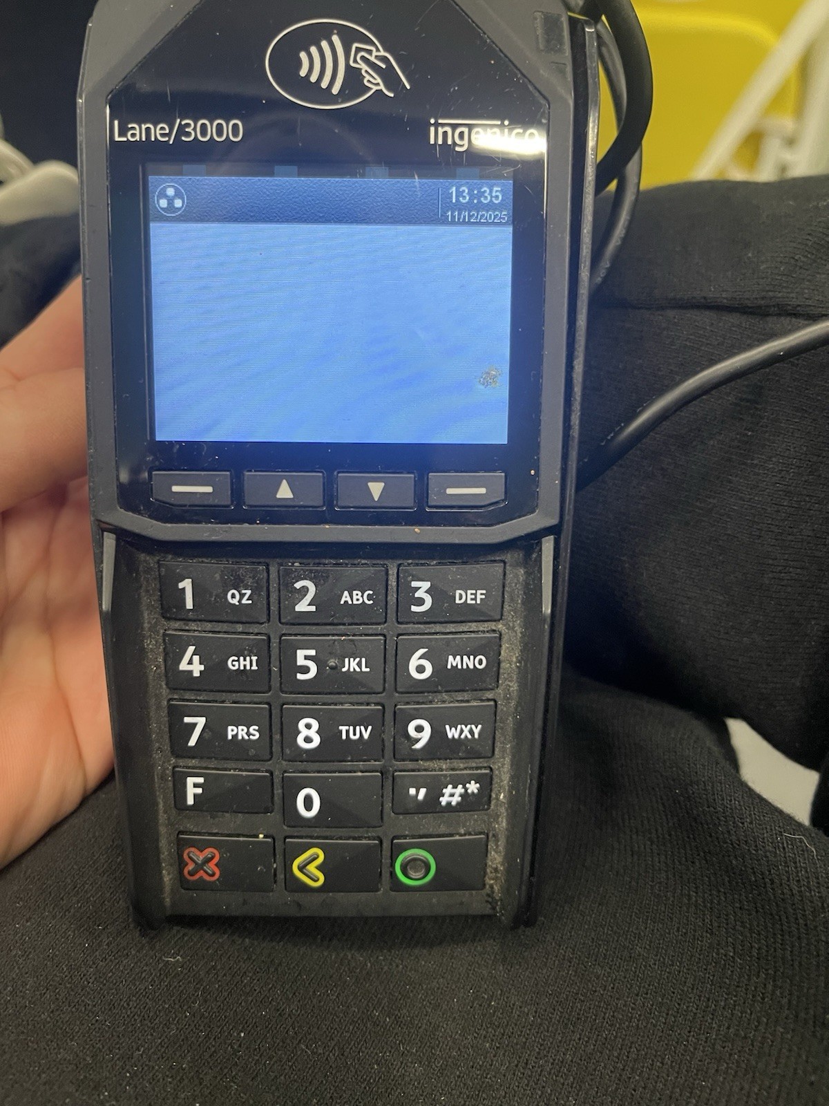 Ingenico Lane 3000 CL Credit Card Terminal w/ Power Cord