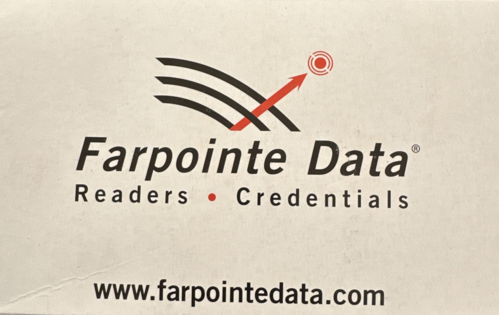 DMP Farpointe CSR-35L Proximity Card Reader – Black – Rev 8 –