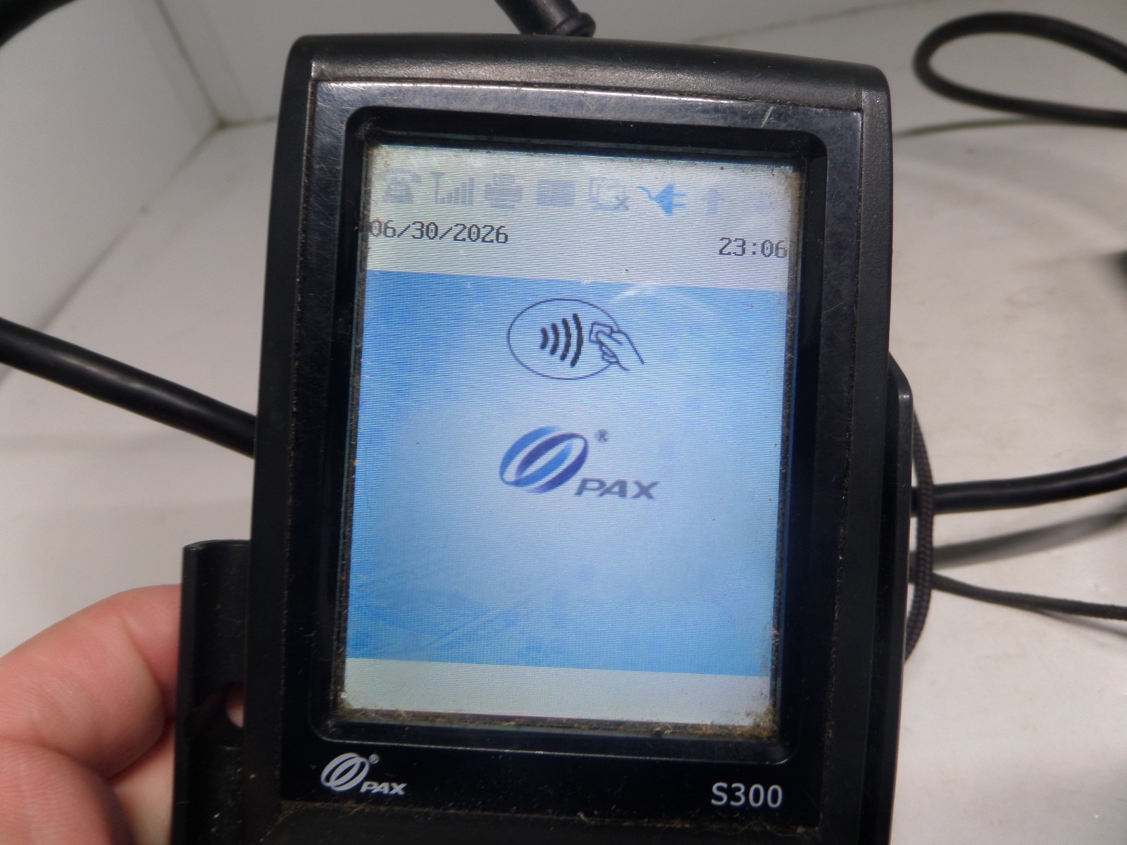 Verifone VX680 3G credit card terminal printer