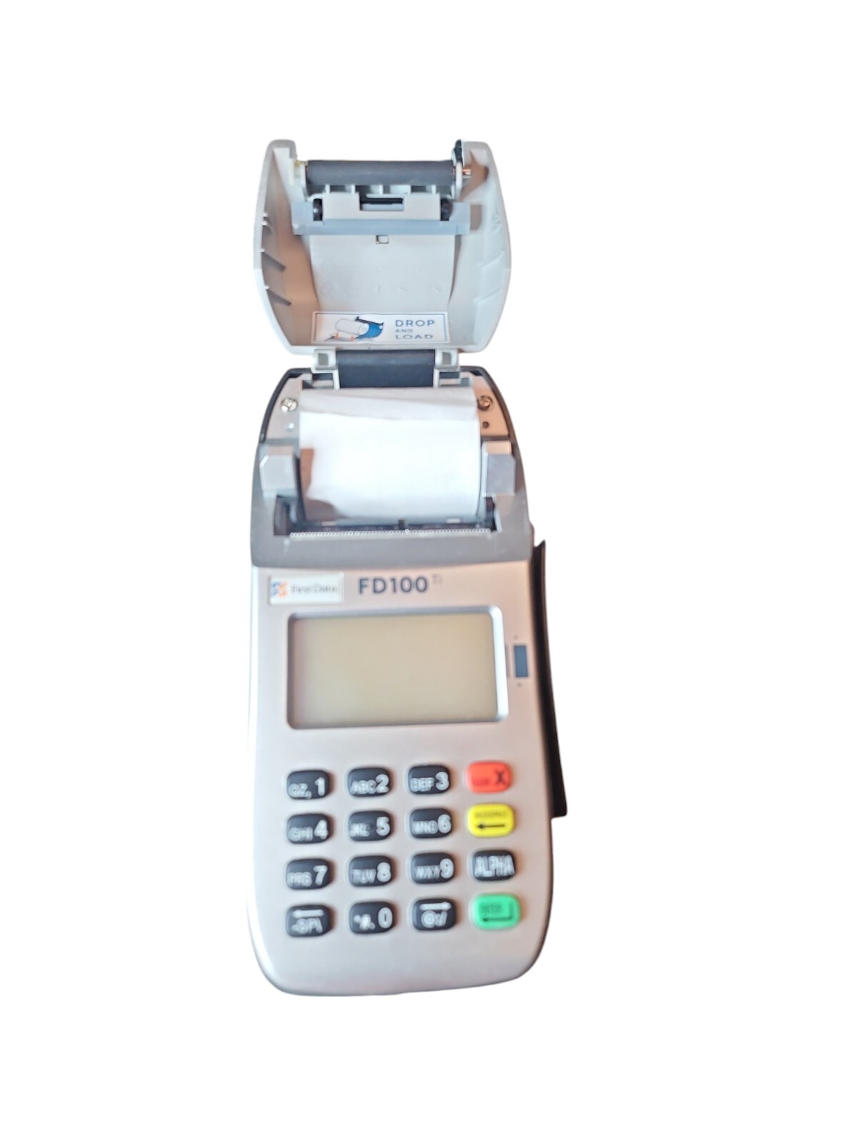 First Data FD100 TI Credit Card Reader POS Receipt Terminal Complete Clean