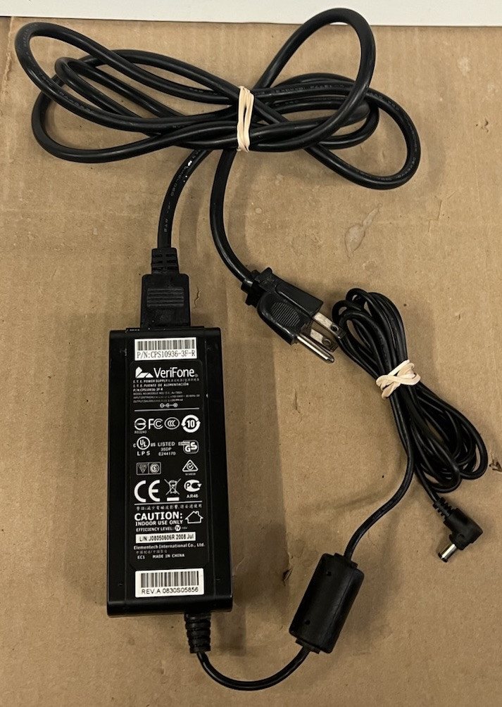 Original OEM Verifone Power Adapter for VX510 Omni 3730 VX520 VX570 Terminals