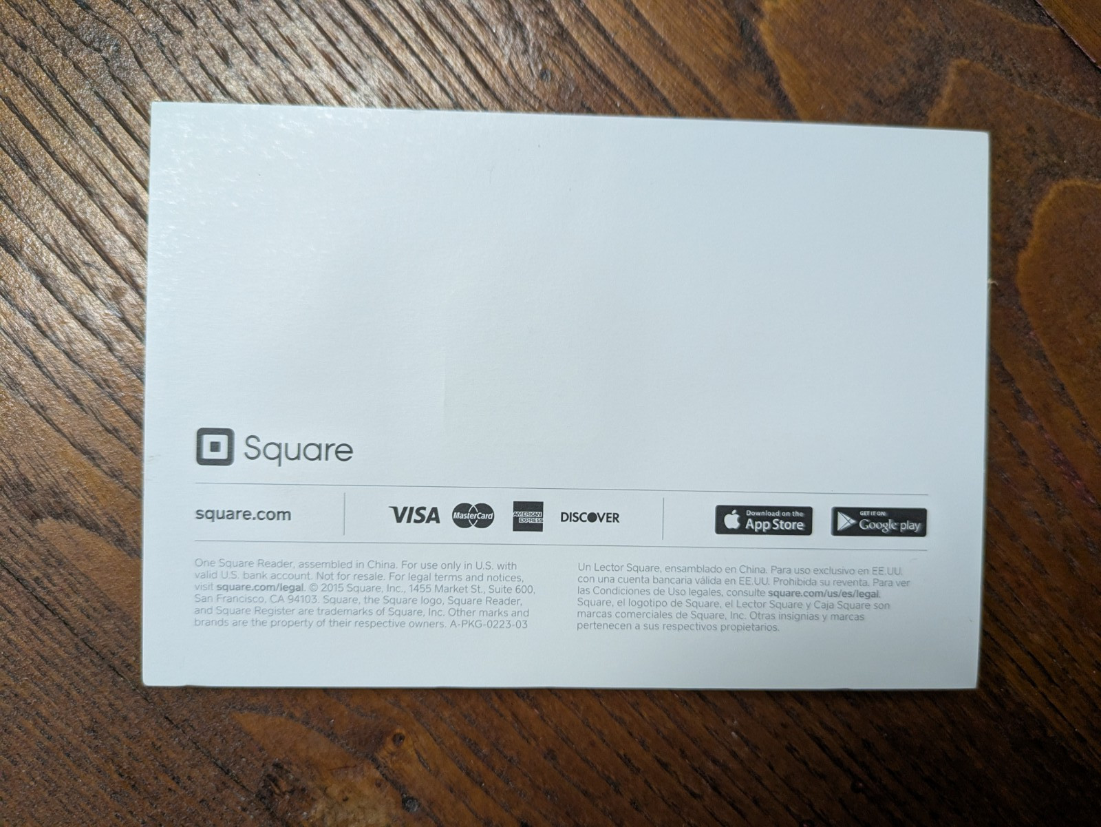 Square Reader for Magstripe (Headset Jack) Credit Card Accept Payment On Phone