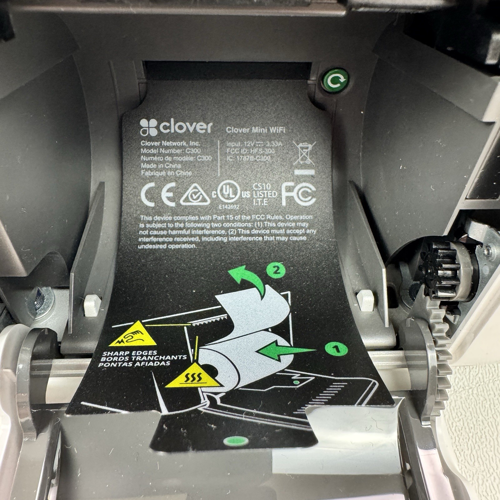 Clover Mini C305 POS System 8″ TouchScreen Credit Card Terminal