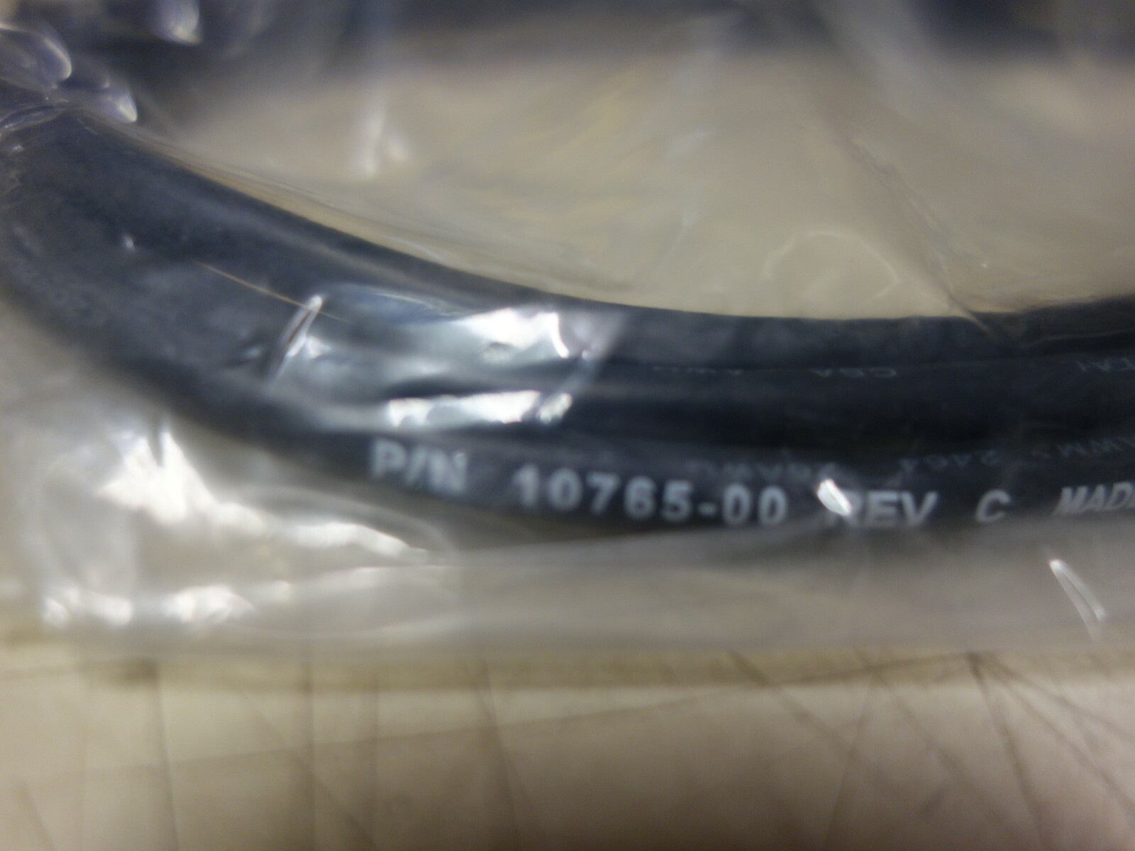 VeriFone 10765-00 Rev C Cable (Printer 900 to PC Serial RS232 Port) * NEW SEALED