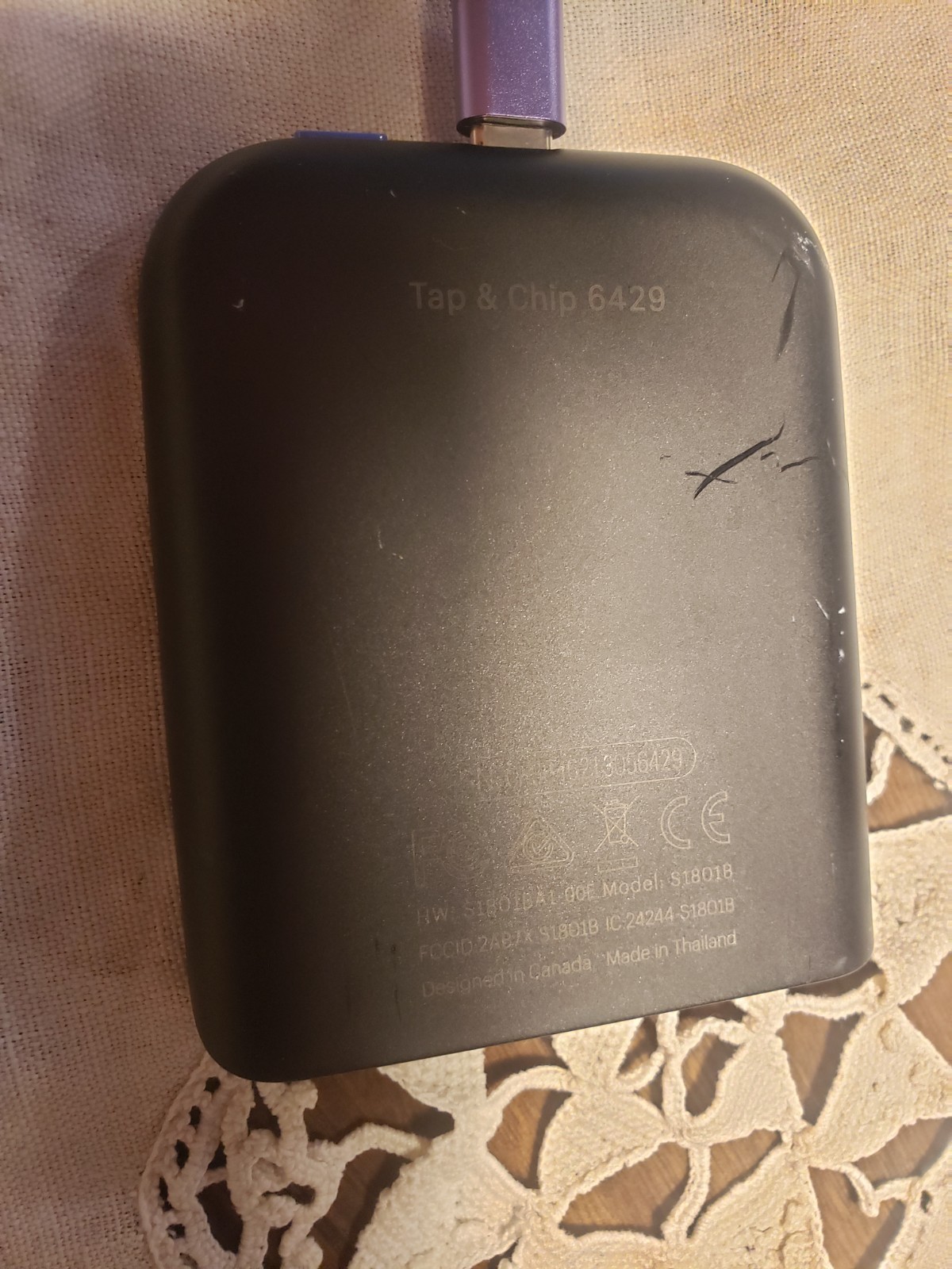 Shopify Tap & Chip Card Reader 6429 Used – No Cable – Reader Only