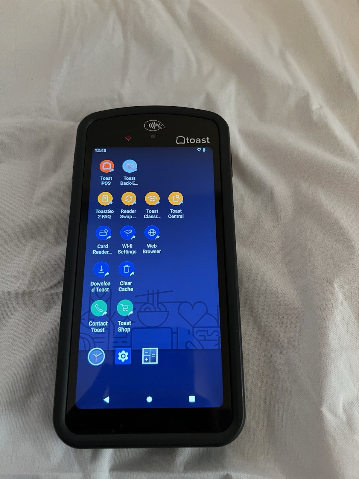 Toast Flex POS Go 2 Handheld Tablet Mobile Computer Device – MPN: TG200