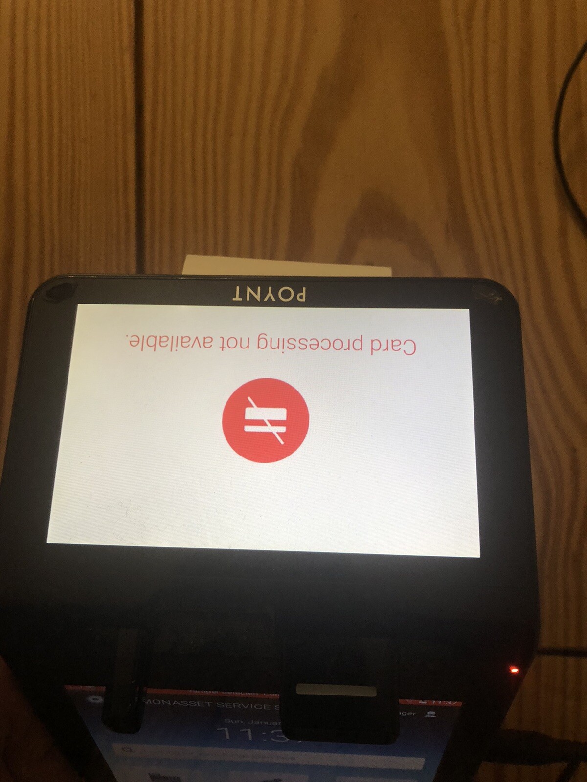 Poynt Smart Terminal POS Wireless Credit Card Reader Scanner SpotOn