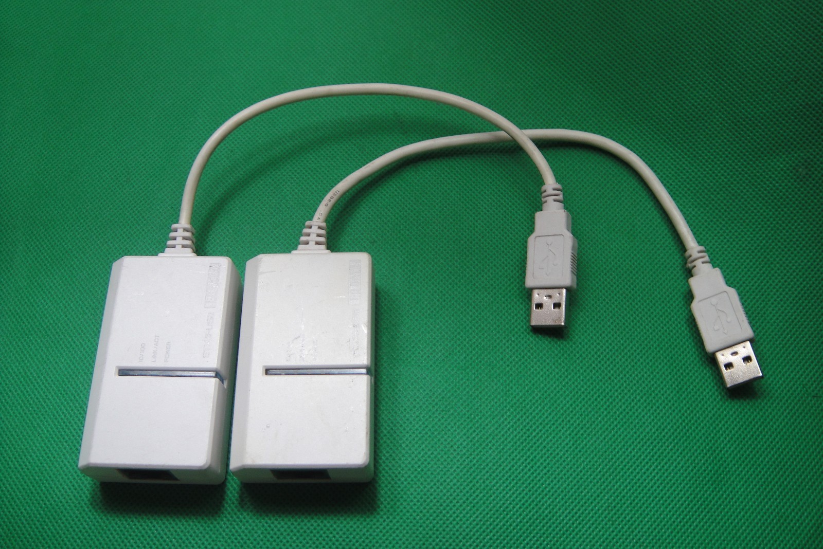 2pcs I-O DATA ETX3-US2 10/100 LINK/ACT Network RJ45 USB Enthernet Cable Adapter