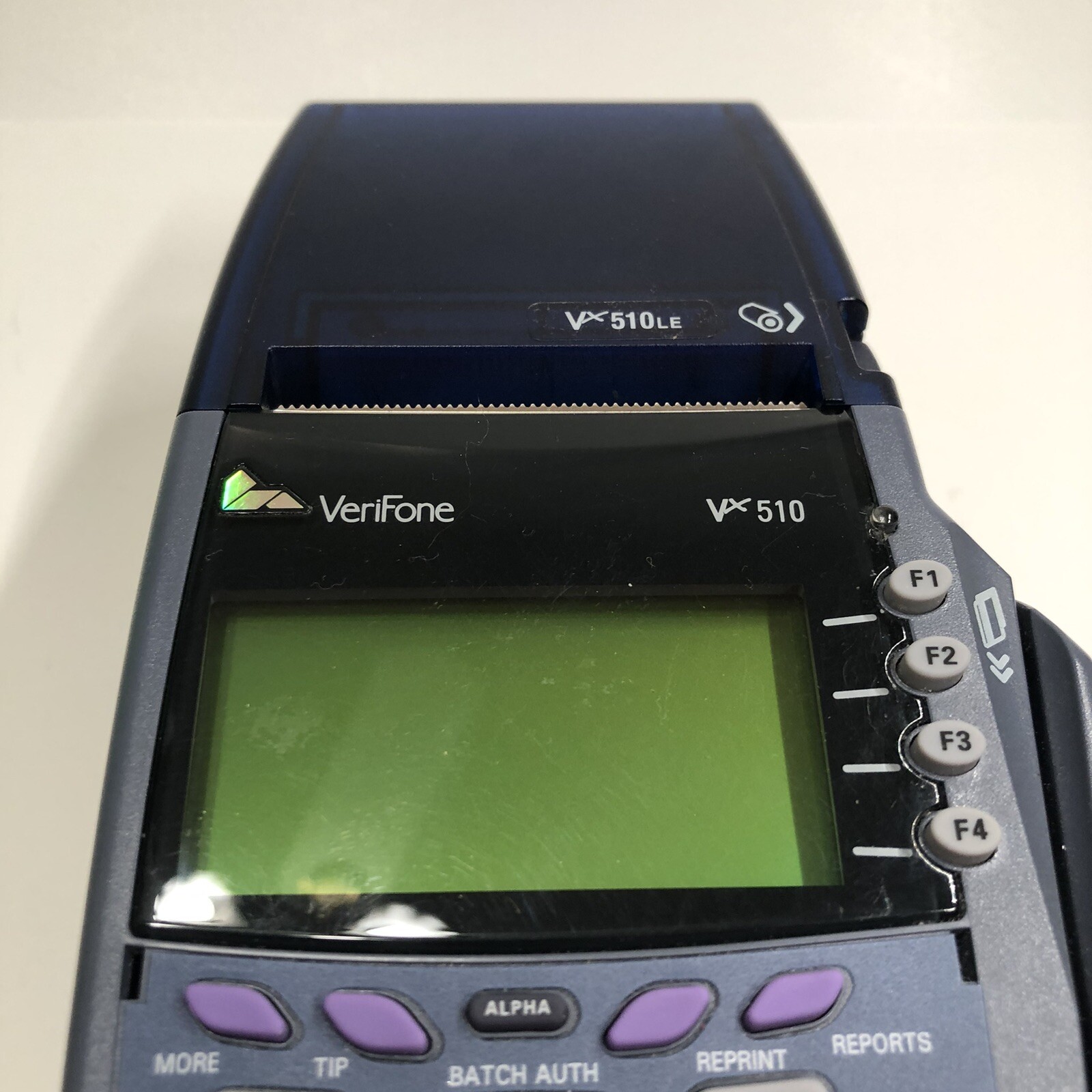 VeriFone Vx510 Dual Comm Credit Card POS Machine – UNTESTED PARTS OR REPAIR