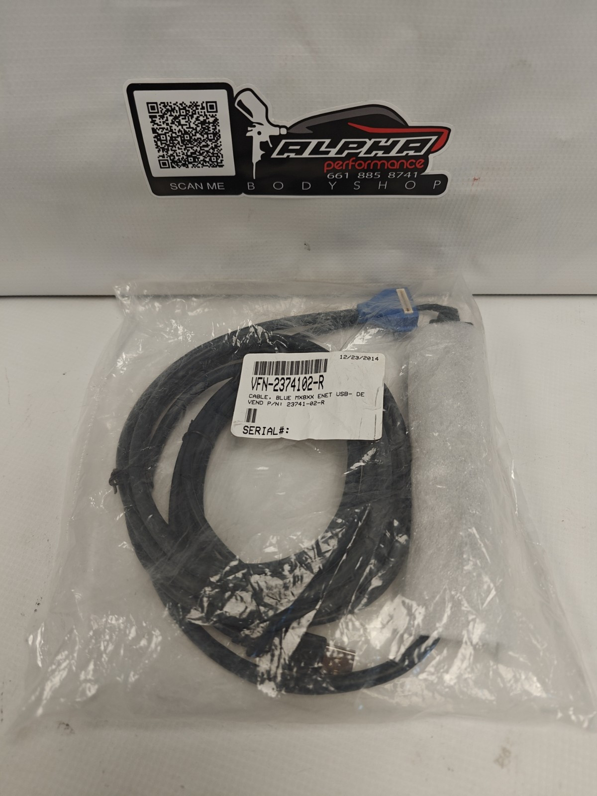 OEM Verifone Blue Mx USB Cable 23741-02-R for Mx850/860/870/915/925 #398 z63b508