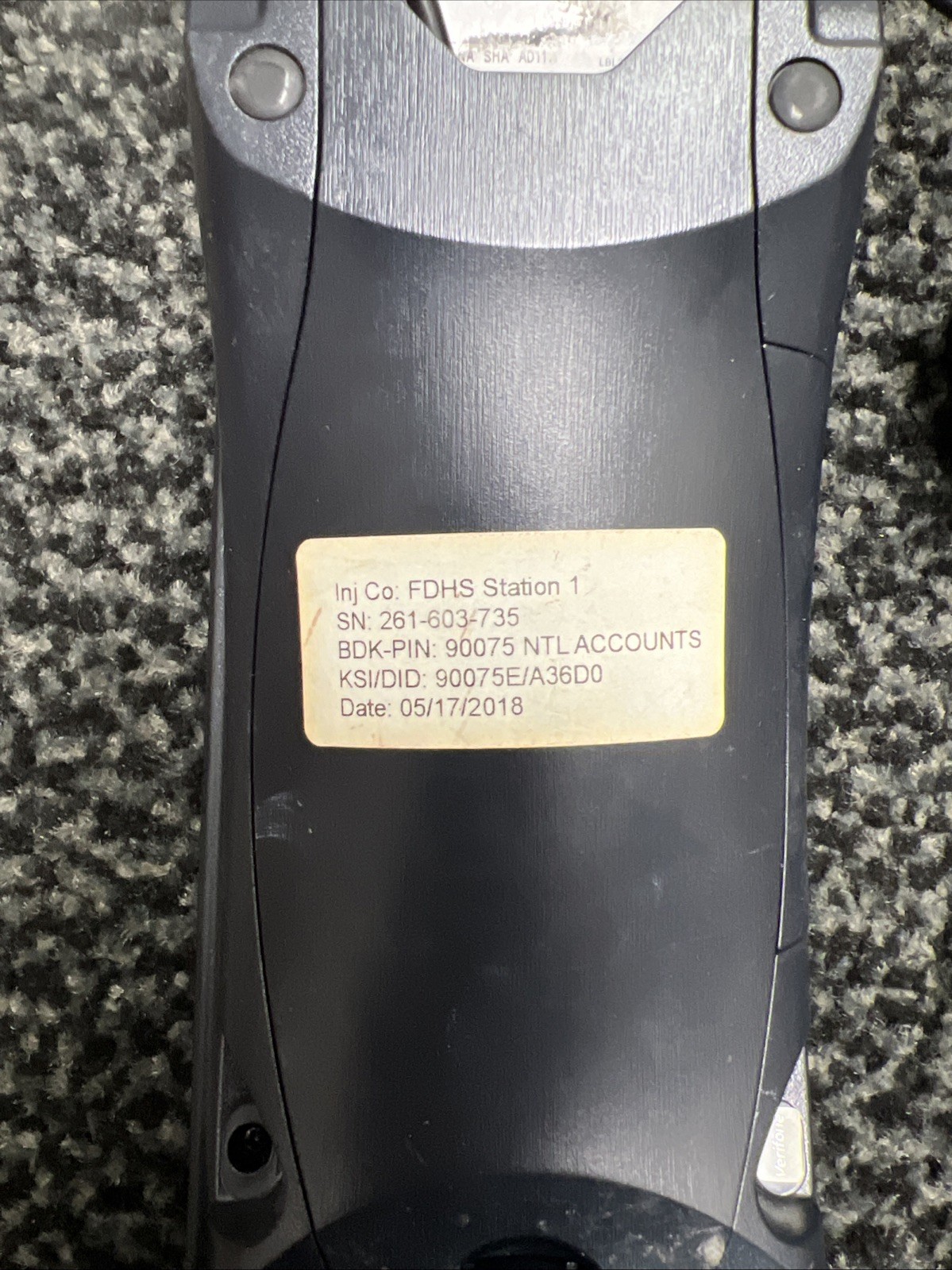 VeriFone VX520 Credit Card Terminal (tag234)