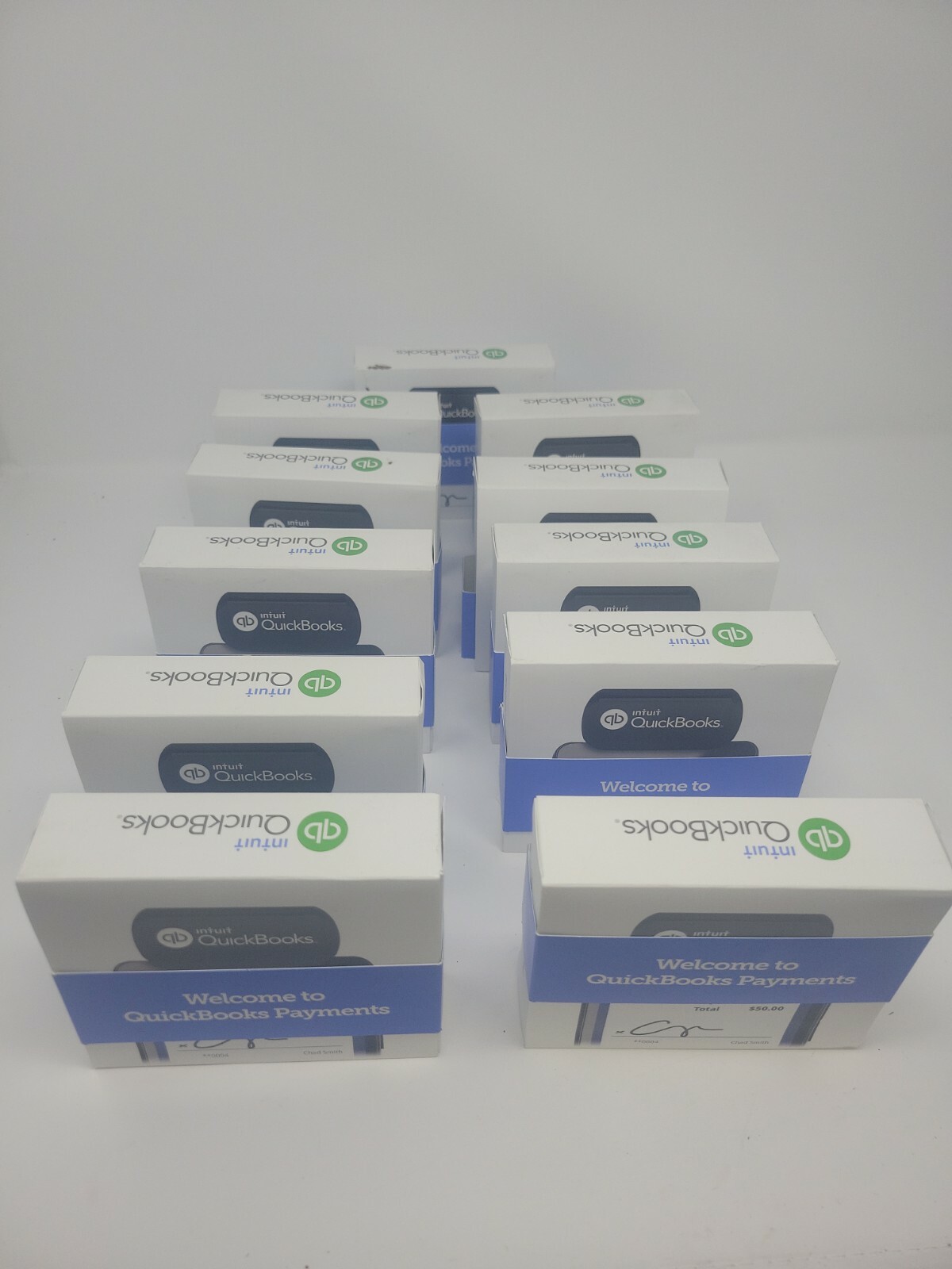 Lot Of 11 Quickbooks Pos Go Payment Card Readers