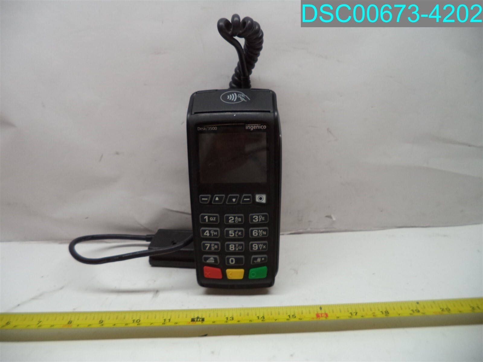 Used Item INGENICO DESK/3500 TCD30010304R