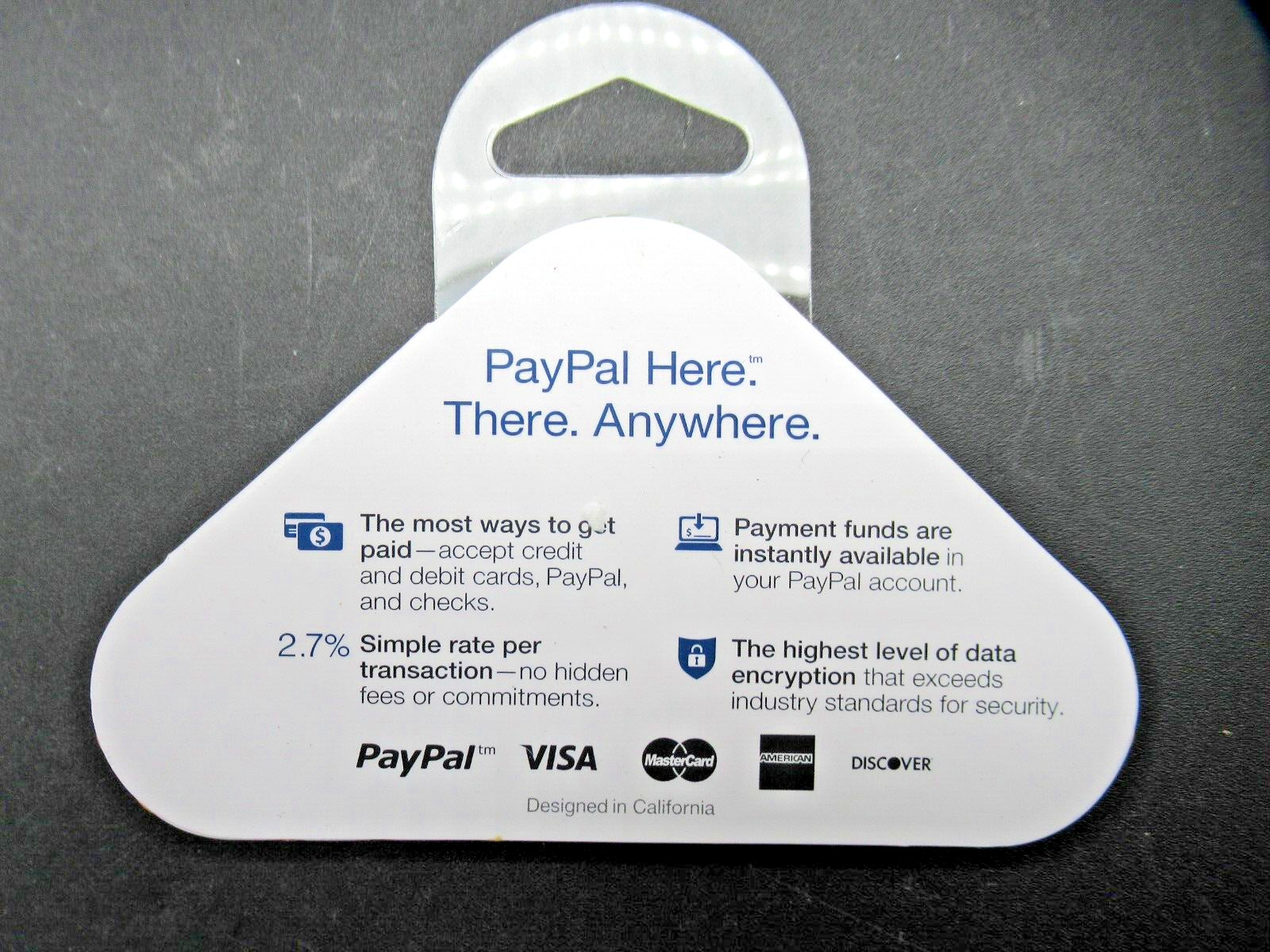 Paypal Here 4027 Mobile Card Reader Scanner Point Of Sale Device iPhone Android
