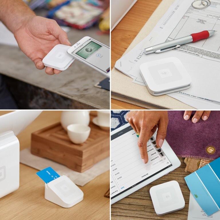 Square – contactless and chip reader – White – NEW