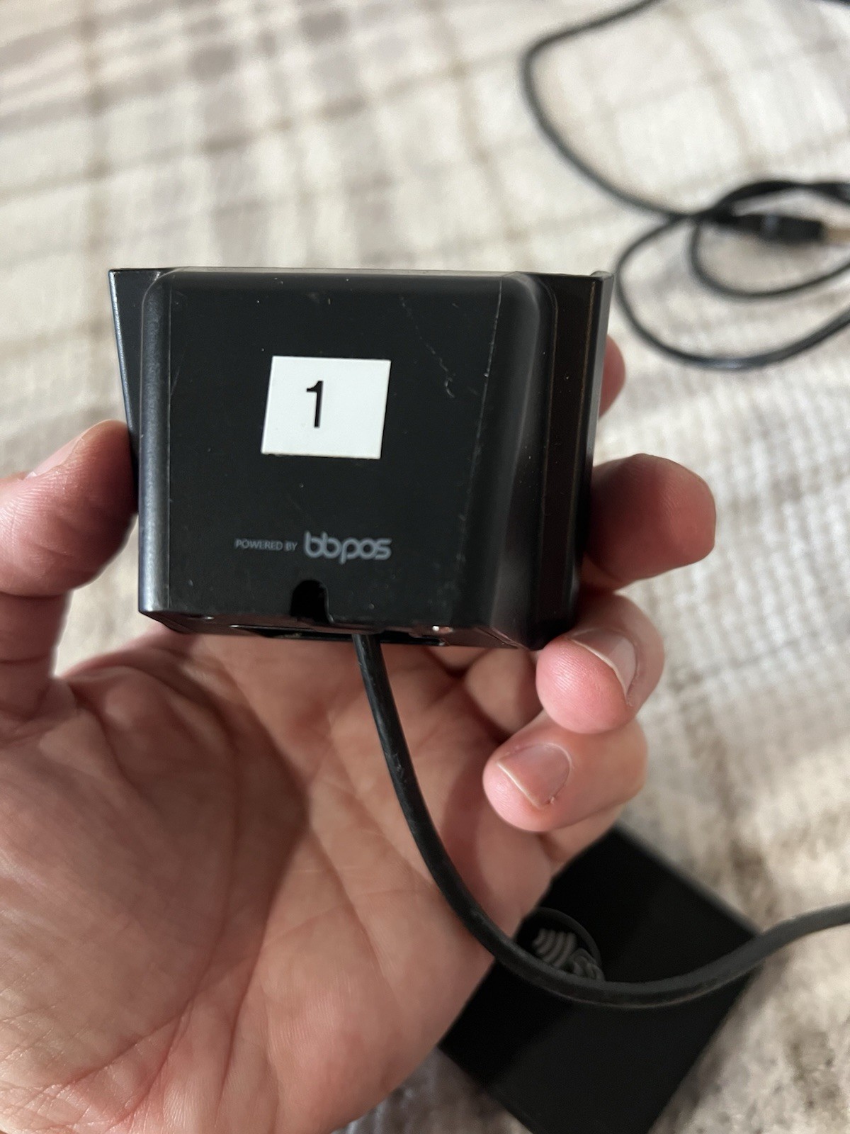 BBPOS CHB2A Chipper 2X BT Bluetooth NFC Card Reader 2AB7X-CHB2X W/ Dock