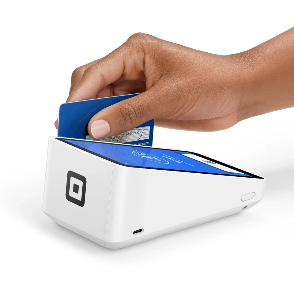 Square -Terminal-Credit Card Machine to Accept All Payments | Mobile POS WHITE