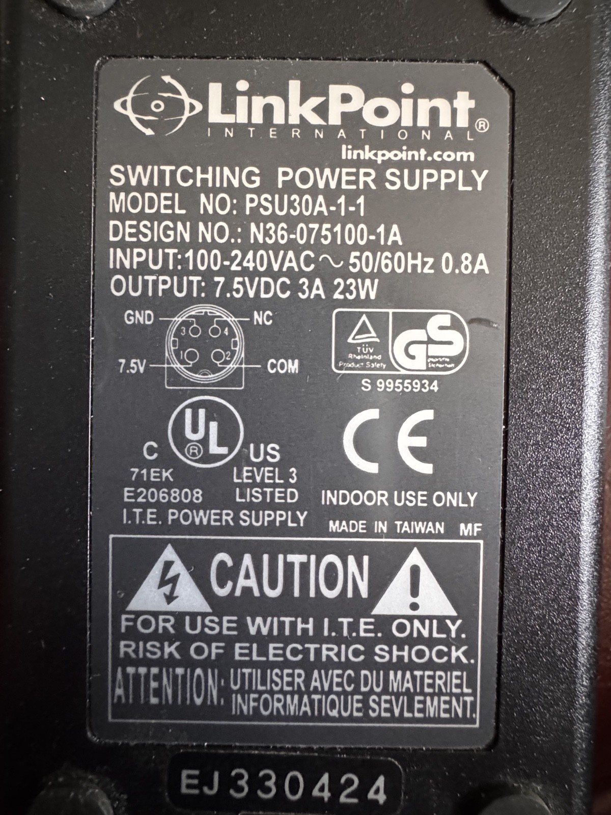 Linkpoint AIO LPAIAO AIO All-In-One POS Credit Card Reader Terminal
