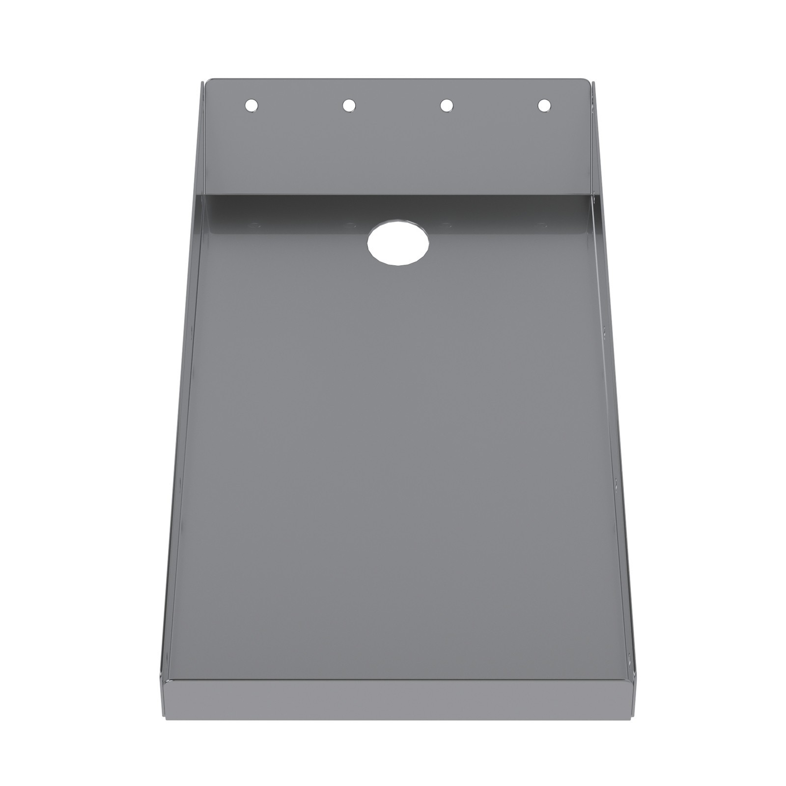 Stainless Steel Printer Tray. 10 in x 6-1/2 in. x 2 in. | 18-Gauge 430 Stainless