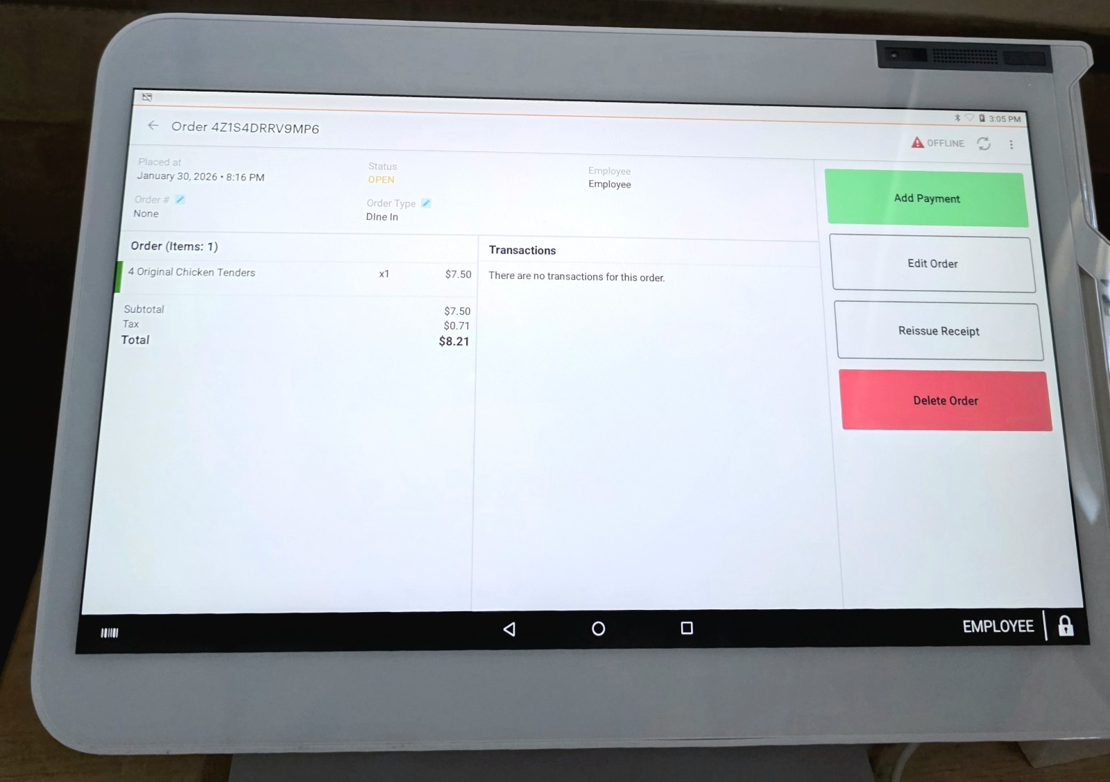 Clover Station P500 POS System