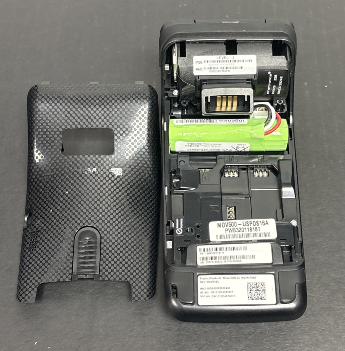 Ingenico Move/5000 CL/4G/WIFI/BT EMV Chip, Magstripe, and NFC/Contactless