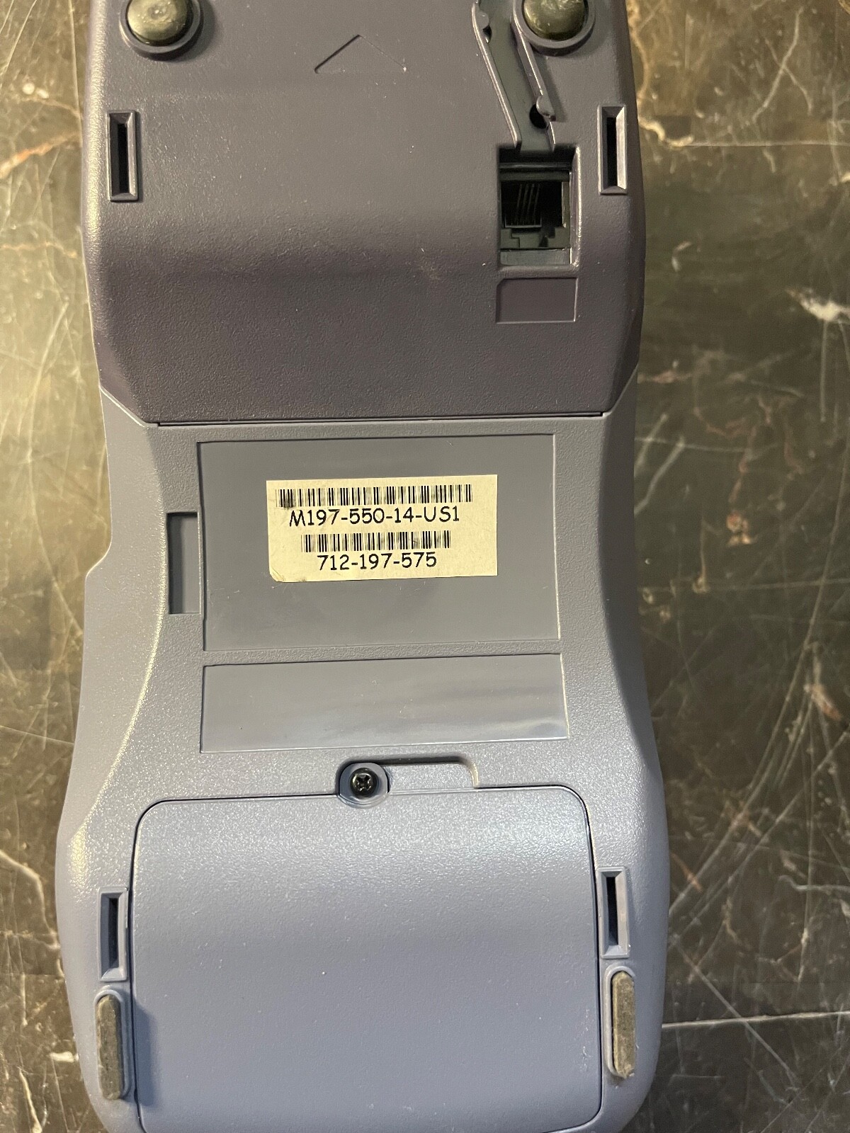 VeriFone OMNI 3740 Credit Card POS Terminal WORKS