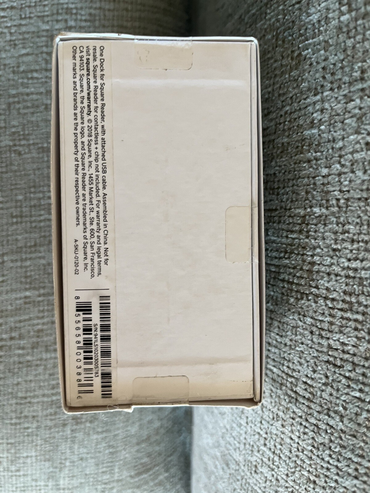 Square A-SKU-0485 Credit Card Reader + Dock For Square Reader A-SKU-0120-02