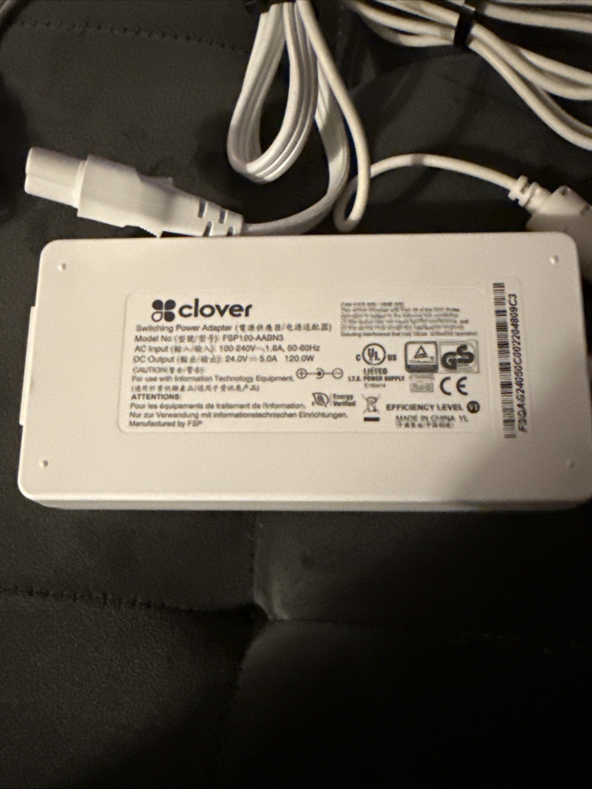 OEM ~ Clover Station Power Supply ~ FSP120-AABN3